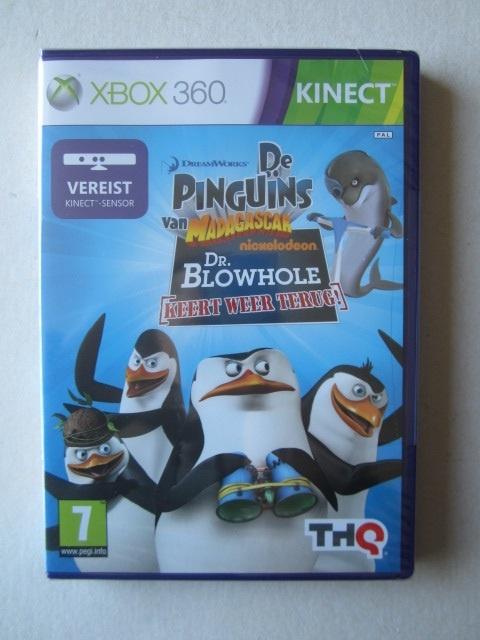 Kinect Madagascar Penguins Pinguins Xbox 360, Nieuw, Ophalen of Verzenden, Platform, 3 spelers of meer