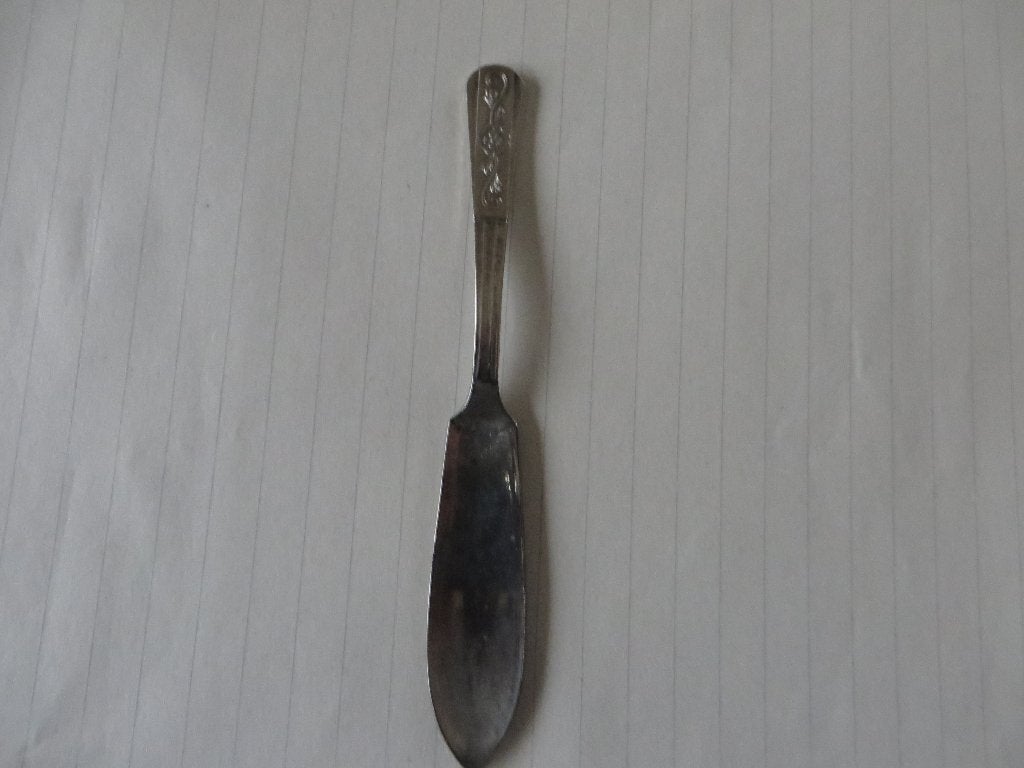 Botermesje Sheffield Eng. Silver plate, Ophalen of Verzenden