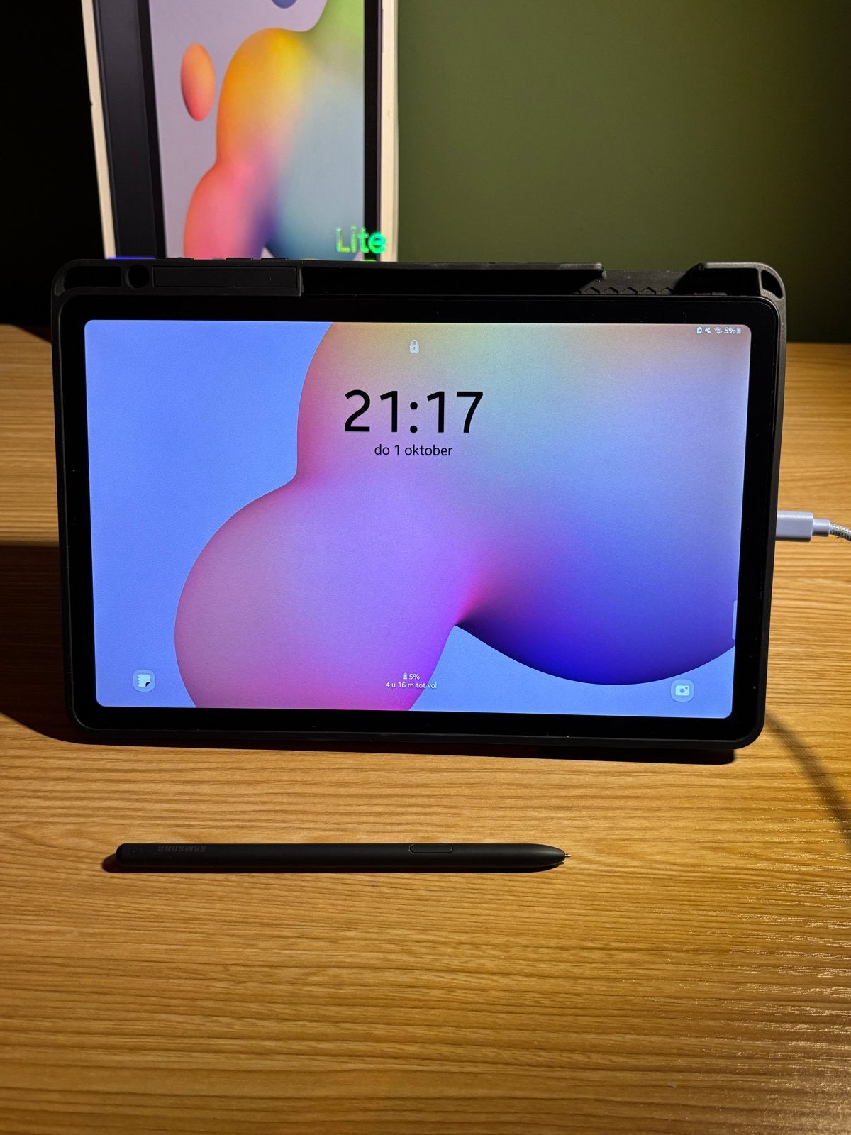 Samsung Galaxy Tab S6 Lite met S Pen, S6 Lite, 64 GB, Wi-Fi, Ophalen