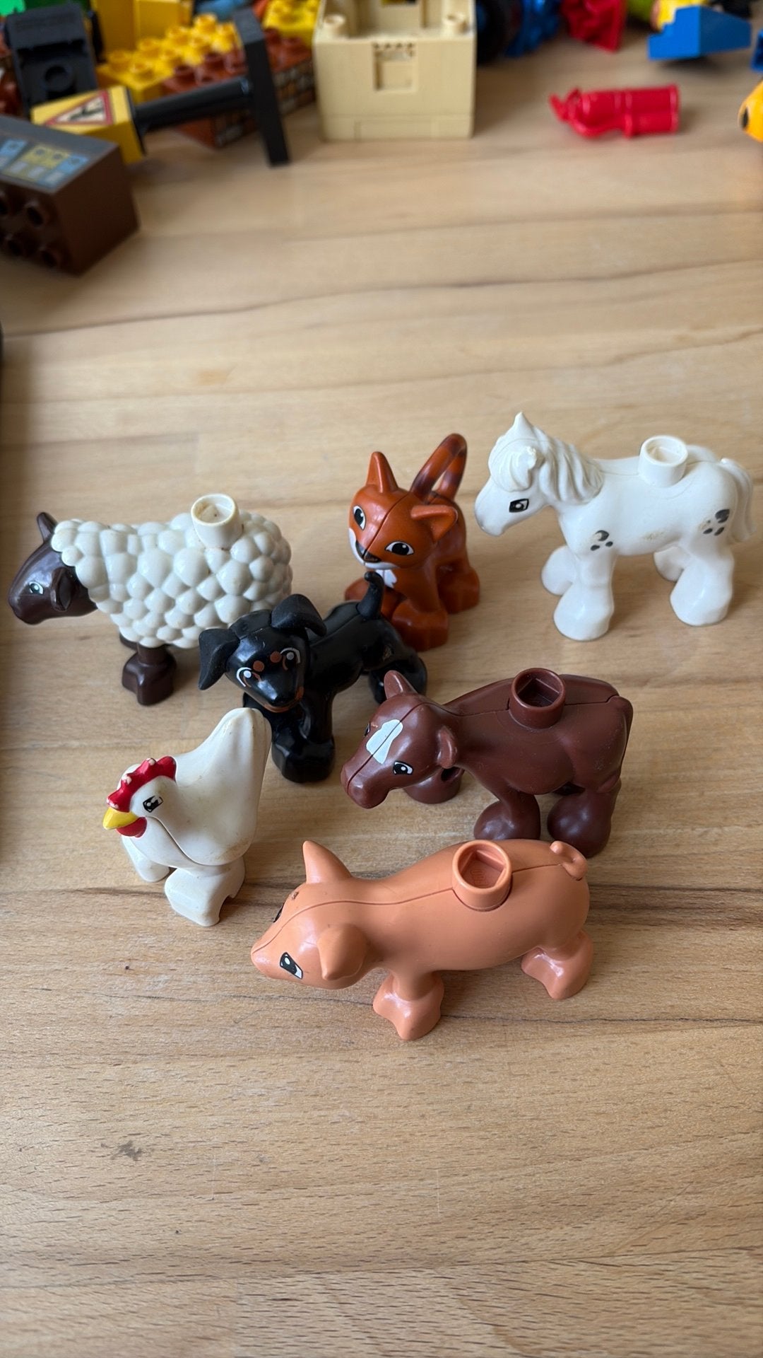 Duplo boerderijdieren, Ophalen, Gebruikt, Duplo