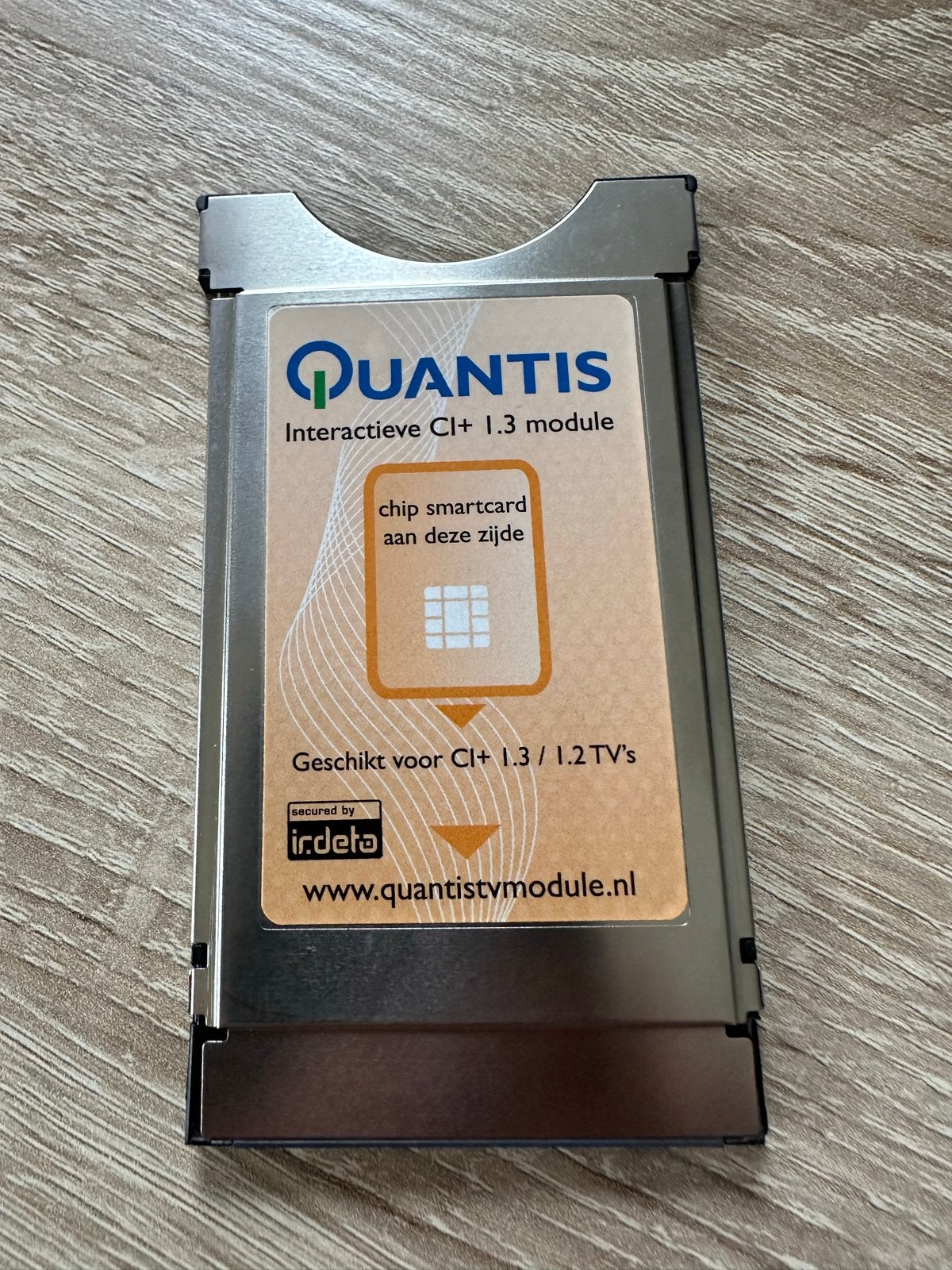 Quantis Interactieve CI+ 1.3 module Irdeto DVB CI, Ophalen, Zo goed als nieuw, Decoder