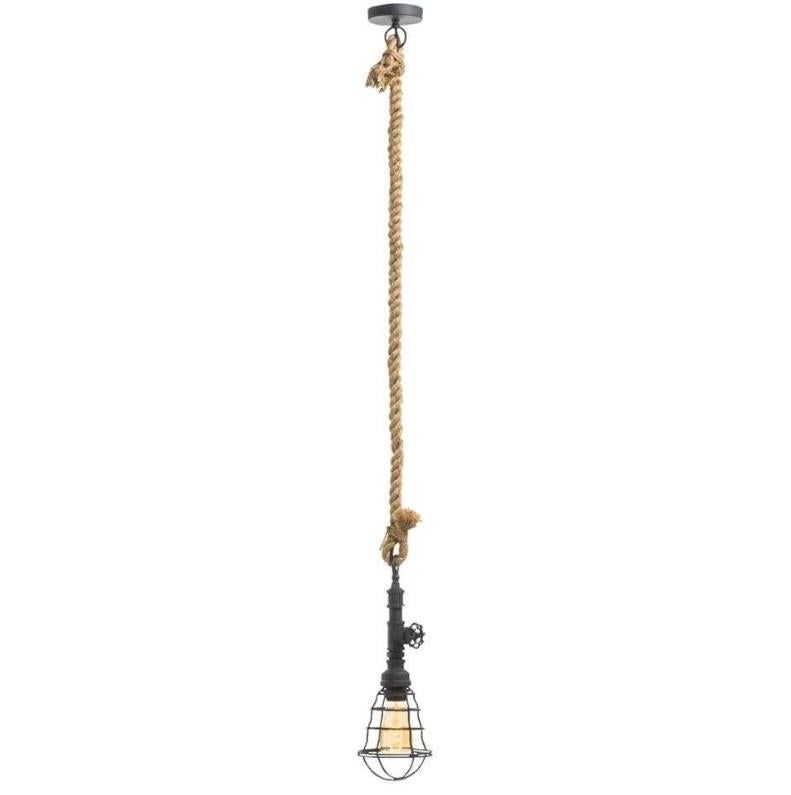 Stoere hanglamp - James - nieuw in doos, Huis en Inrichting, Lampen | Hanglampen, Ophalen, Nieuw, Metaal, Stoer, robuust
