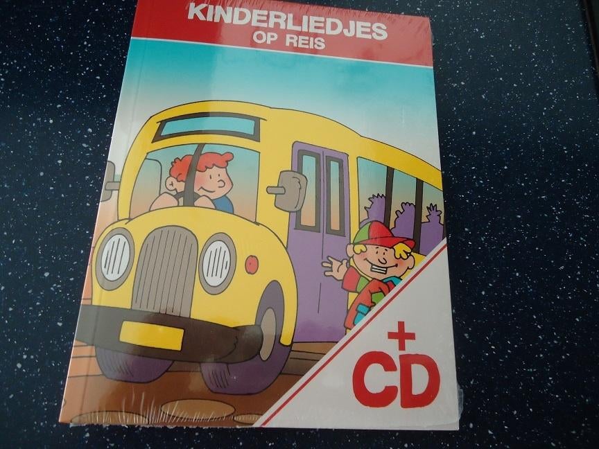 boekje met cd kinderliedjes op reis, Cd's en Dvd's, Cd's | Kinderen en Jeugd, Ophalen of Verzenden, Nieuw in verpakking