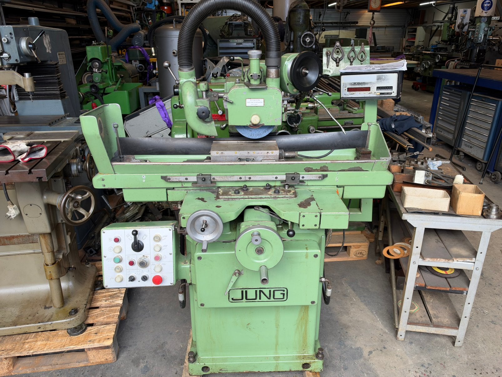 Jung vlakslijpmachine, Gebruikt, Q, Q, Ophalen of Verzenden