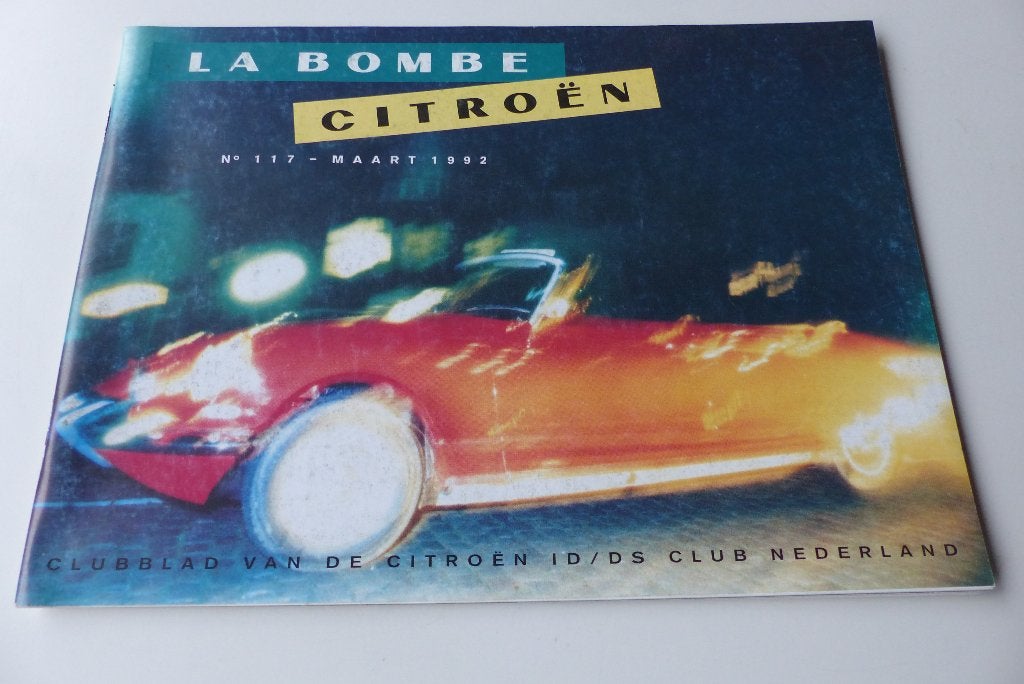 4 exemplaren La Bombe , Citroën DS/ID club, Ophalen of Verzenden, Zo goed als nieuw, Citroën, Citroën