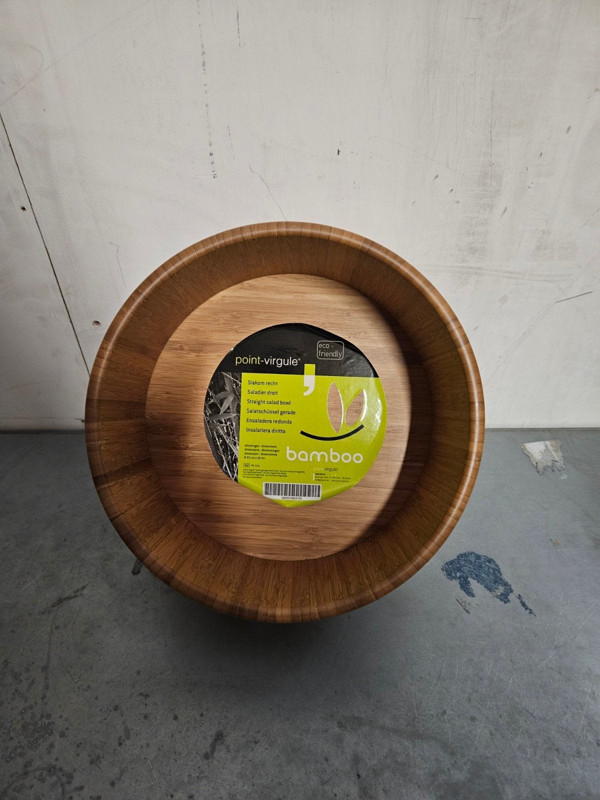 Bamboe fruitschaal / saladekom - Rond - Nieuw, Ophalen, Schaal, Rond, Nieuw