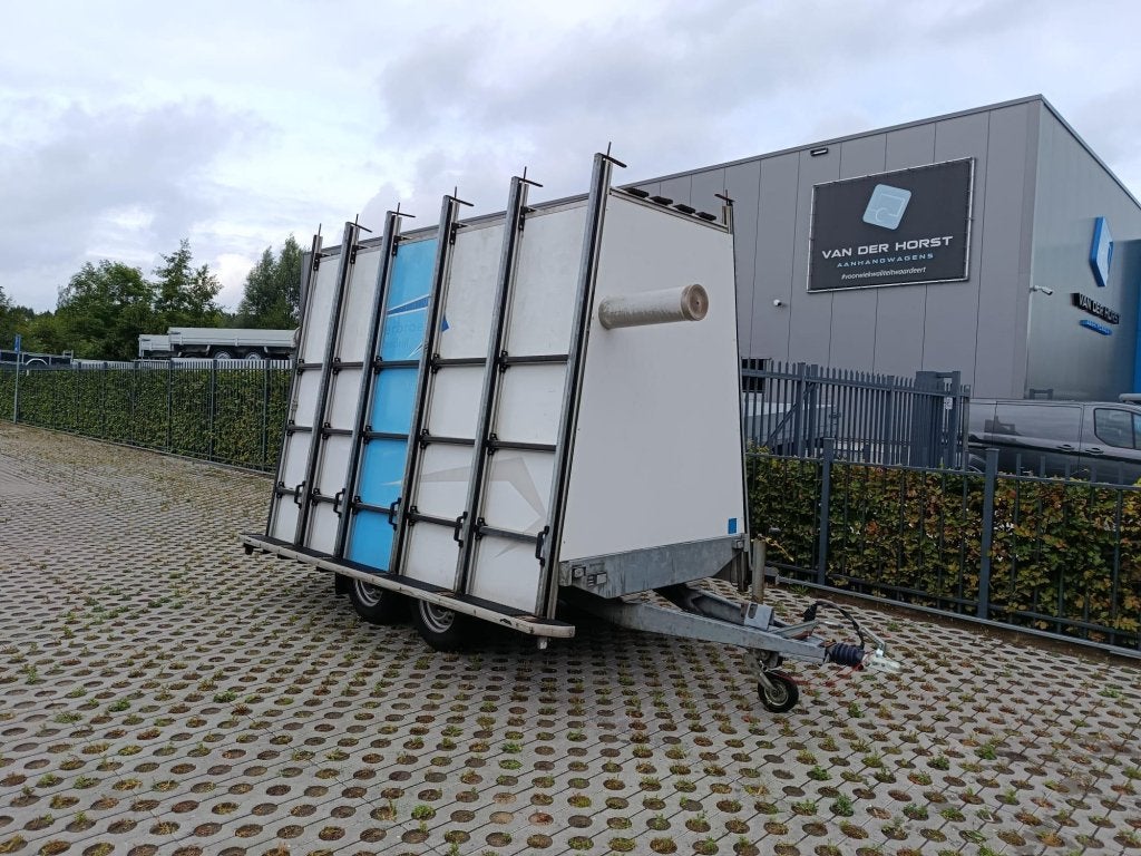 Hapert glasresteel aanhangwagen gesloten, Auto diversen, Aanhangers en Bagagewagens, Gebruikt