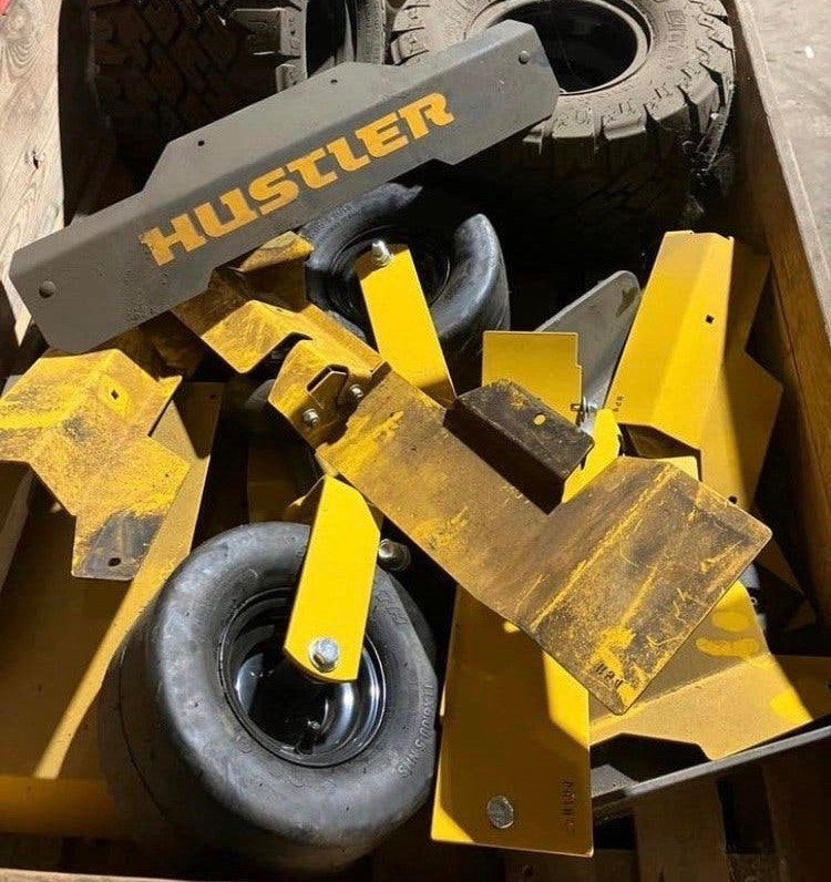 Hustler Raptor X grasmaaier onderdelen en banden, Tuin en Terras, Cirkelmaaier, Nieuw, Ophalen of Verzenden, Benzine-grasmaaier