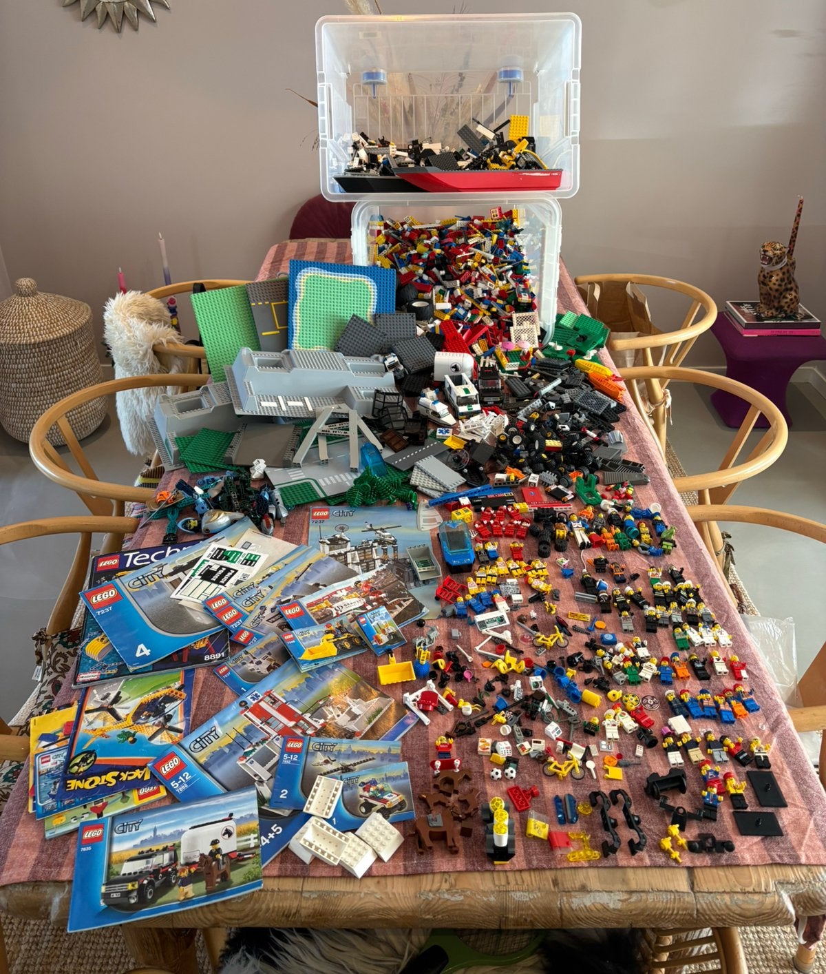 Grote LEGO partij 18 kg veel minifigures,Police, brandweer, Kinderen en Baby's, Speelgoed | Duplo en Lego, Ophalen of Verzenden