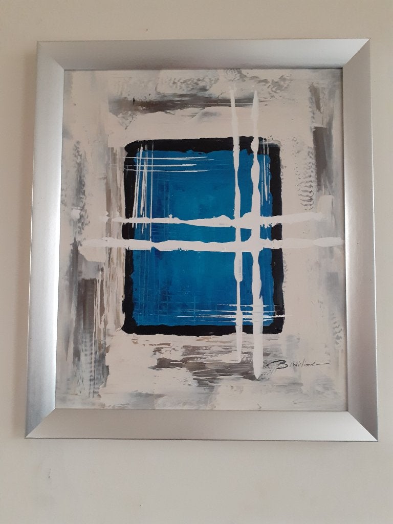 2 schilderijen,van B.Wiliom, Antiek en Kunst, Verzenden