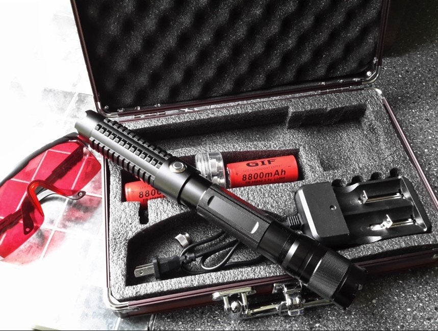 Laser light pointer, Ophalen, Nieuw