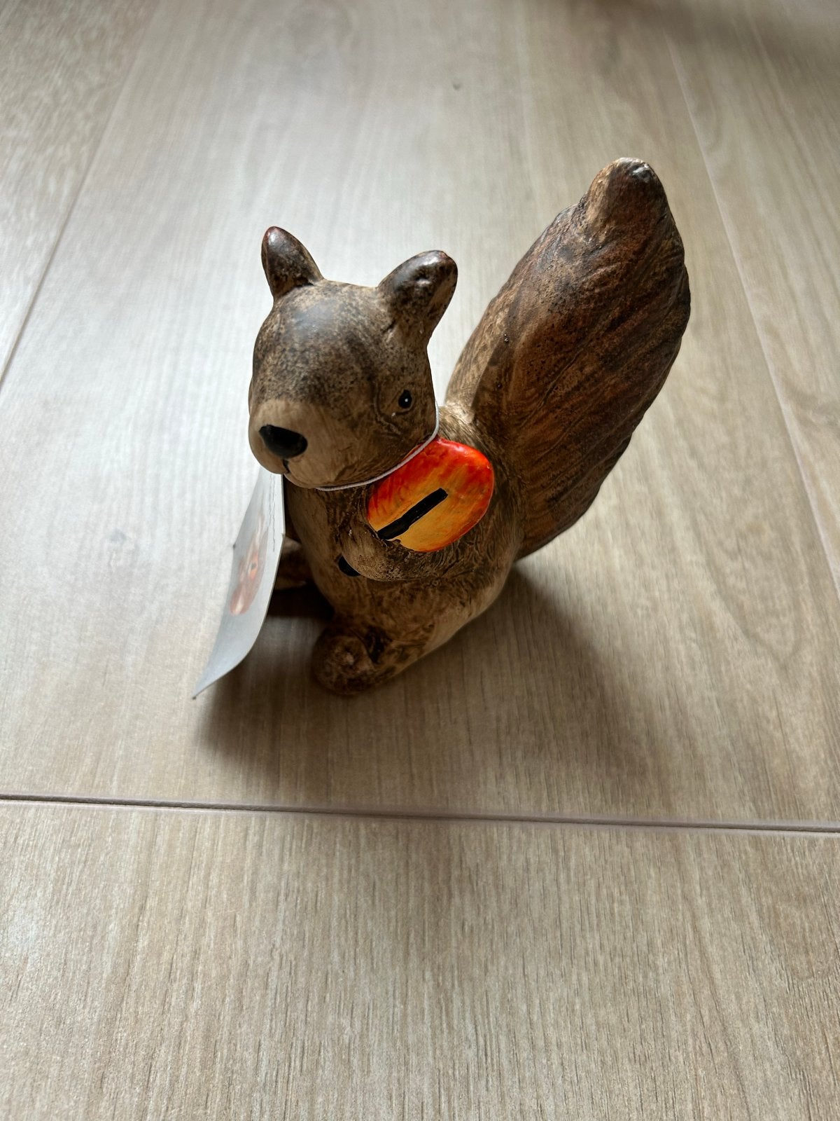 Terracotta Eekhoorn Deco Figuur, Nieuw, Ophalen of Verzenden, Landelijk, Bruin