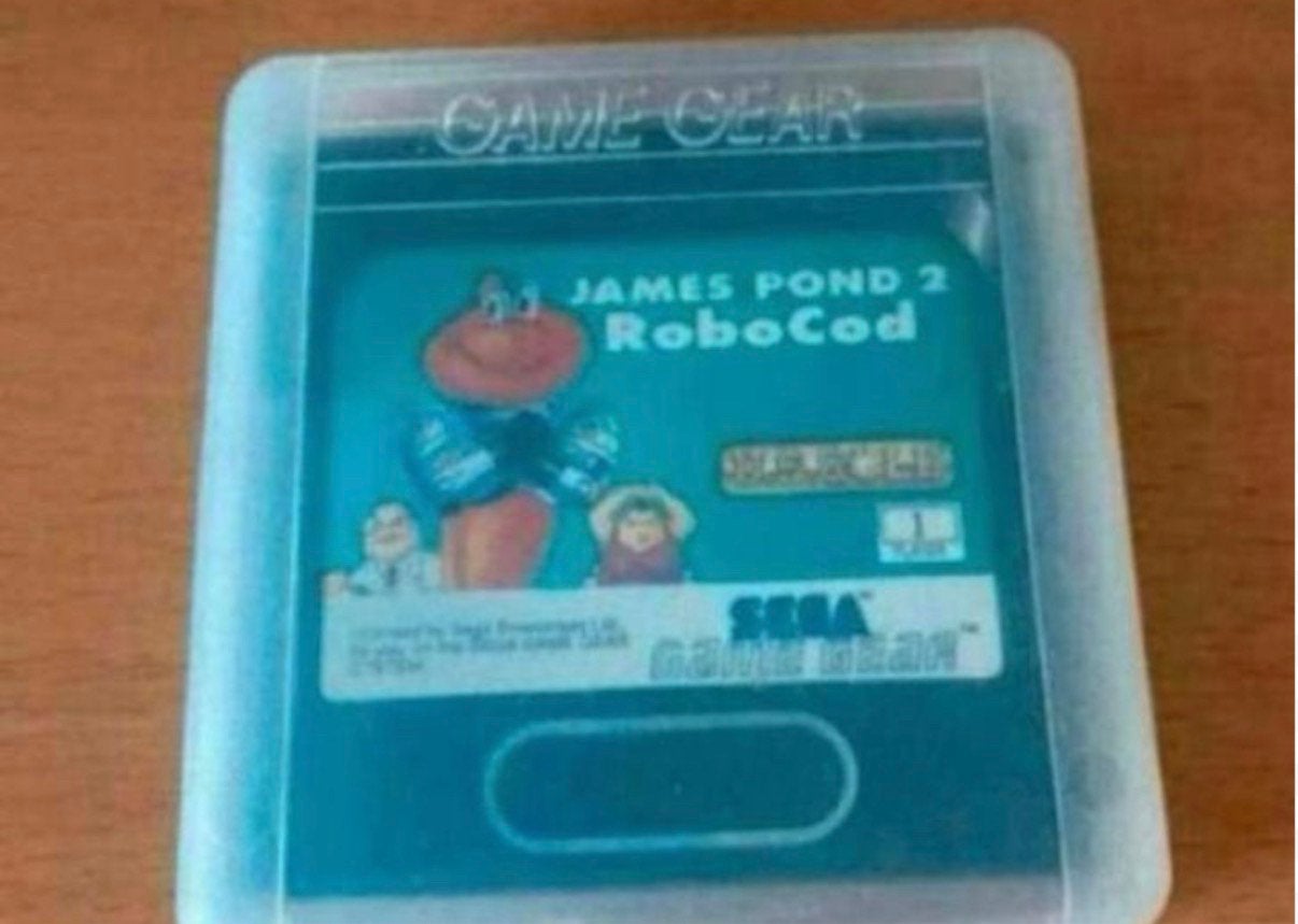 James pond 2, Avontuur en Actie, Game Gear, Vincent's games, 1 speler