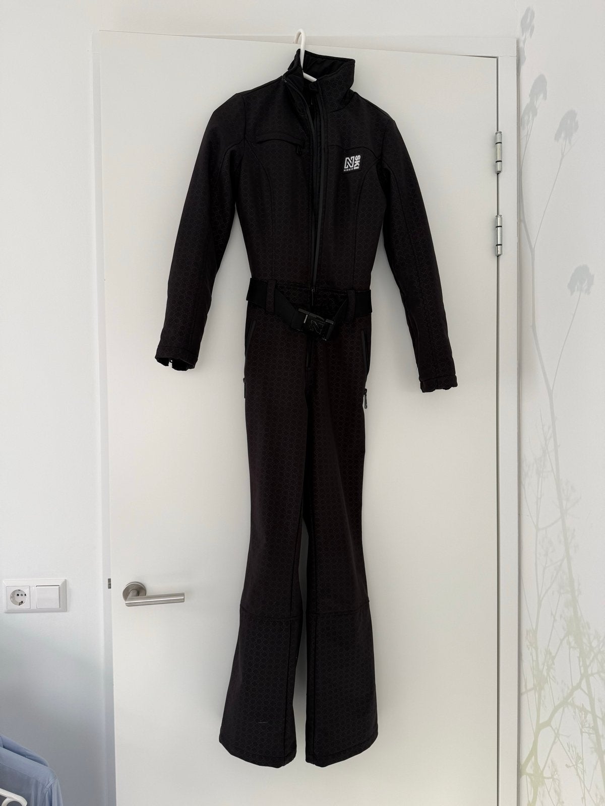 Prachtige Nikkie skipak (zwart) in top staat, maat 34, Kleding | Dames, Wintersportkleding, Ophalen of Verzenden, Zo goed als nieuw