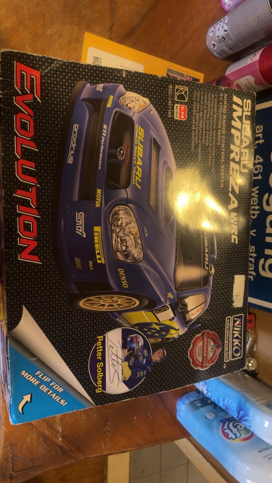 Nikko Subaru Impreza WRC Evolution RC Auto - Nieuw in doos, Nieuw, Auto onroad, RTR (Ready to Run), Overige schalen