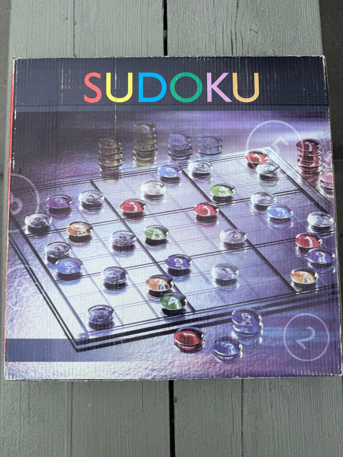 Sudoku Bordspel  van glas, Een of twee spelers, Ophalen of Verzenden, Zo goed als nieuw