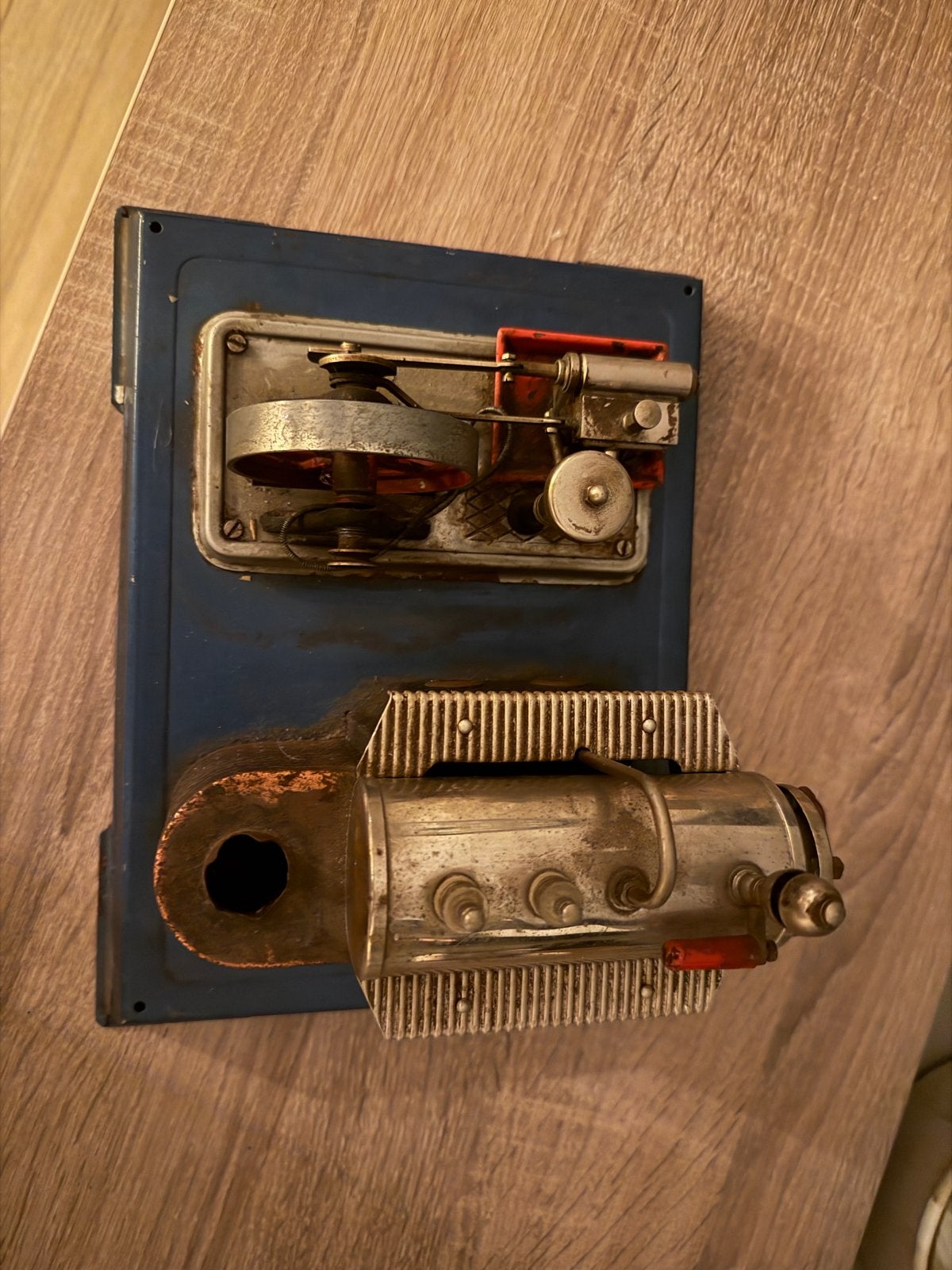 Antieke Wilesco stoommachine D10, Ophalen of Verzenden, Gebruikt