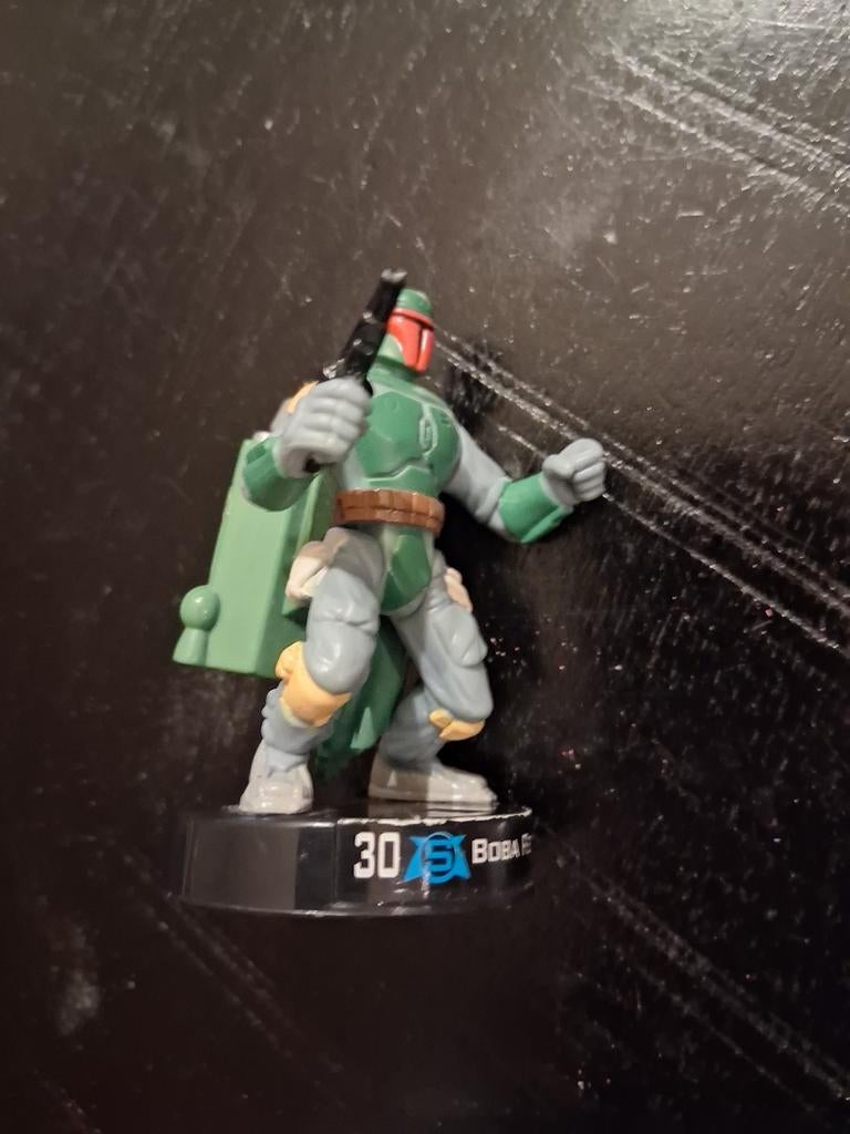 Star Wars Miniatuur Boba Fett Figuur - Wizards of the Coast, Ophalen of Verzenden, Zo goed als nieuw