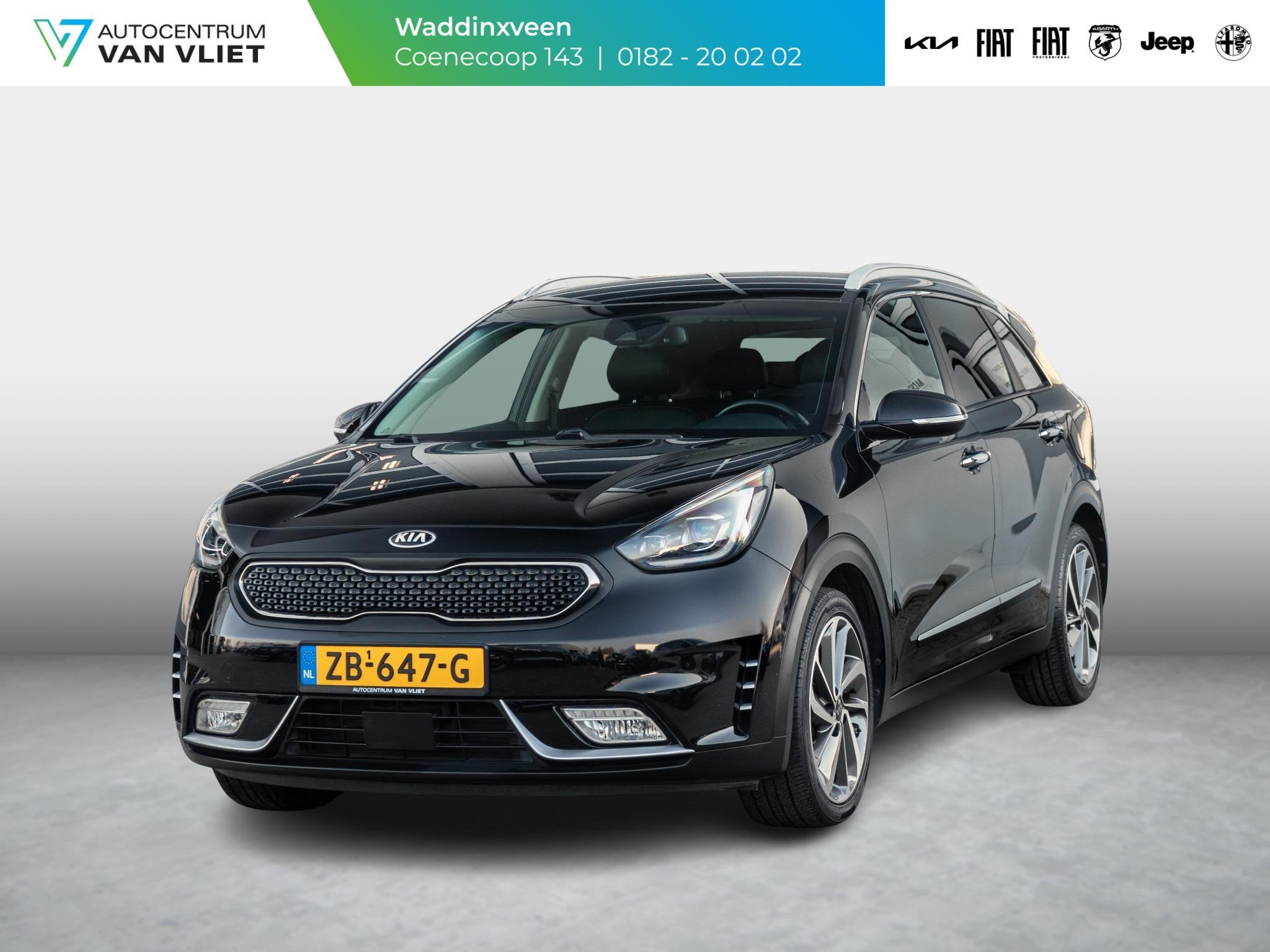 Foto 2 van Kia Niro 1.6 GDi Hybrid ExecutiveLine l lederen bekleding l