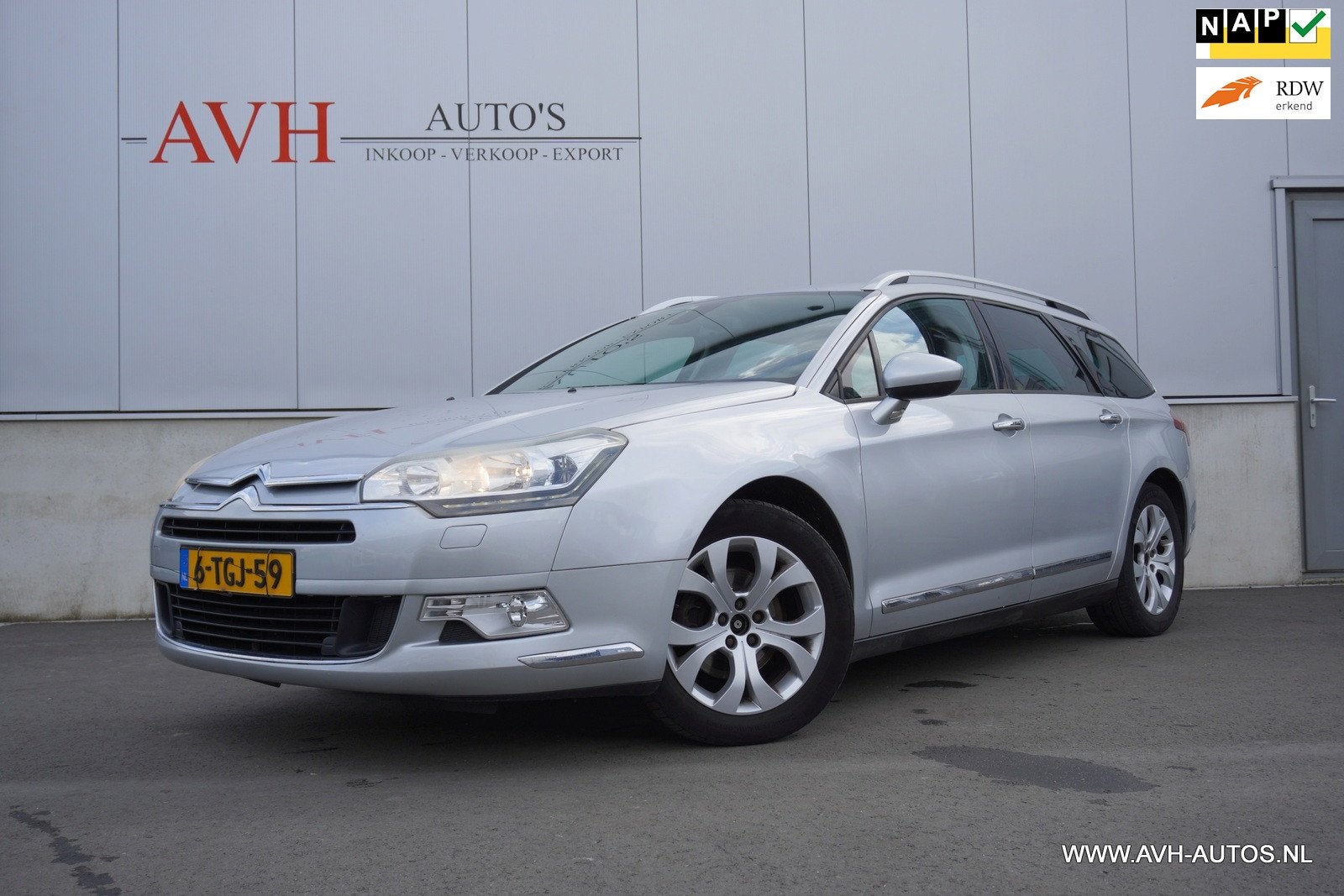 Citroen C5 Tourer 1.6 THP Tendance, Auto's, Citroën, Voorwielaandrijving, Euro 5, Gebruikt, Origineel Nederlands