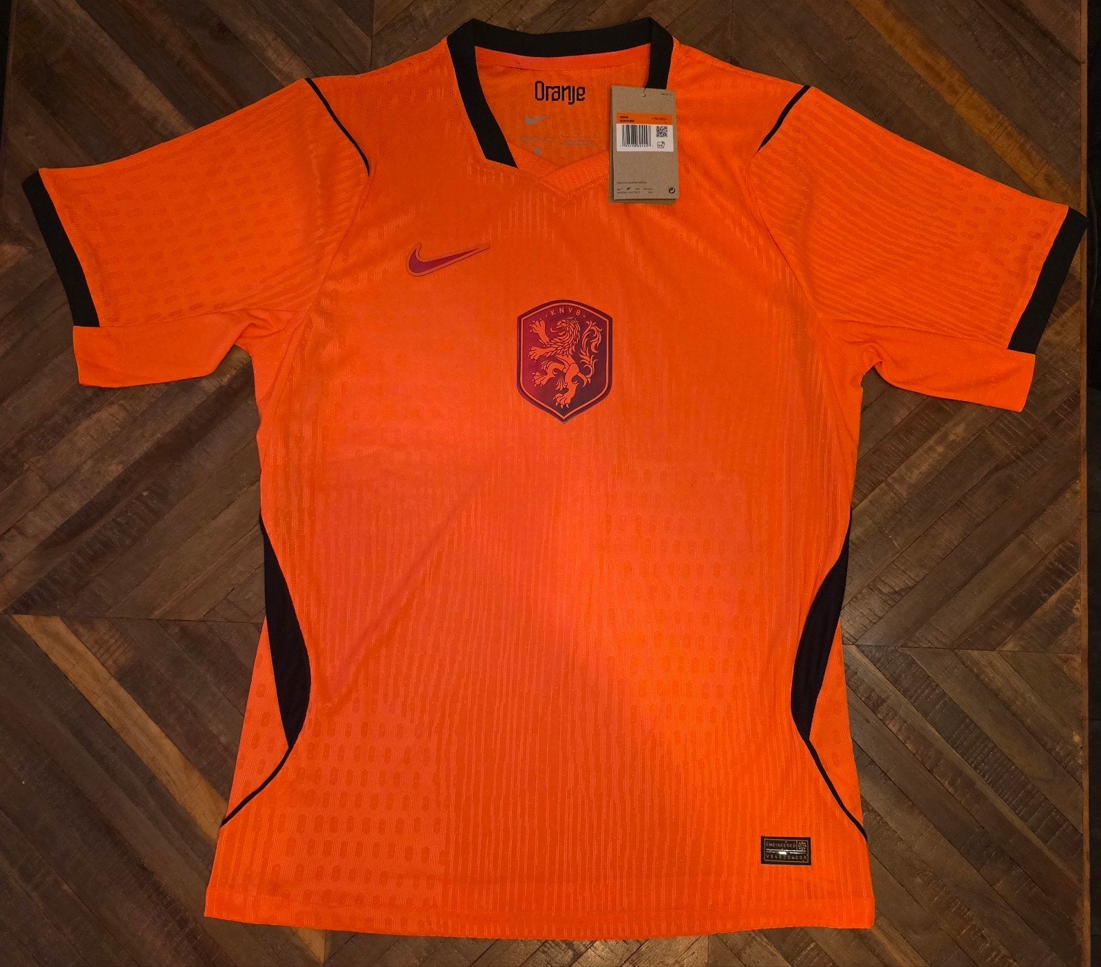 WK shirt Nederlands elftal Thuis player versie maat L, Maat L, Ophalen of Verzenden, Nieuw, Shirt