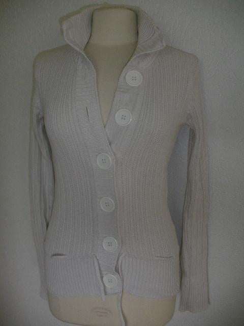 H&M LOGG vest ecru maat S, Kleding | Dames, Maat 38/40 (M), H&M, Beige, Ophalen of Verzenden