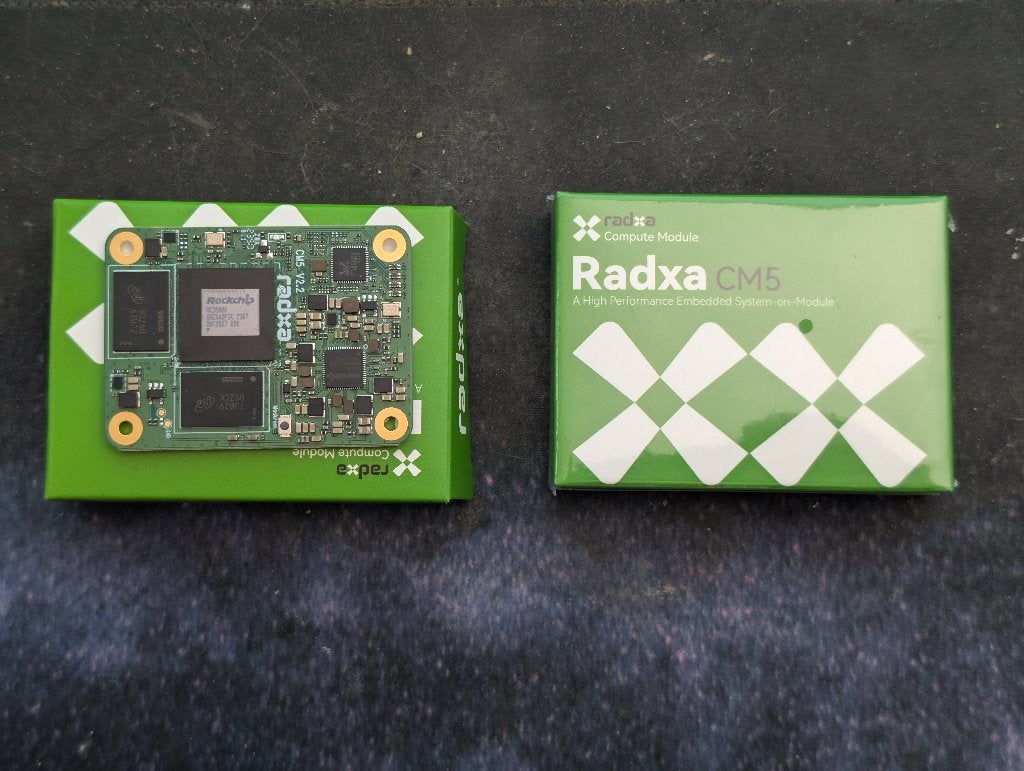 Radxa CM5 4GB 32GB eMMC AI module RK3588S2 Compute Module