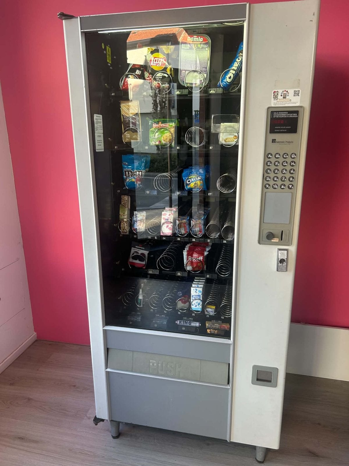 Snackautomaat vending machine - Perfecte staat, Ophalen