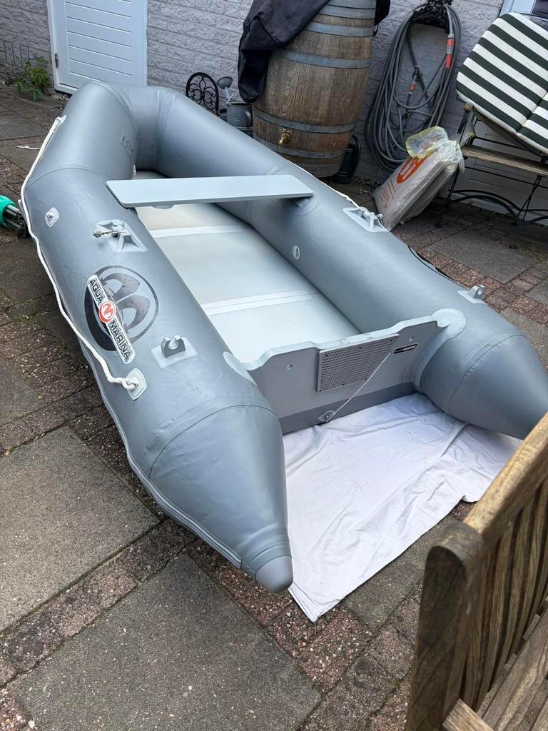 Bijboot, AQUA MARINA DE LUXE zgan, Ophalen, Zo goed als nieuw, Motor en Techniek, Motorboot