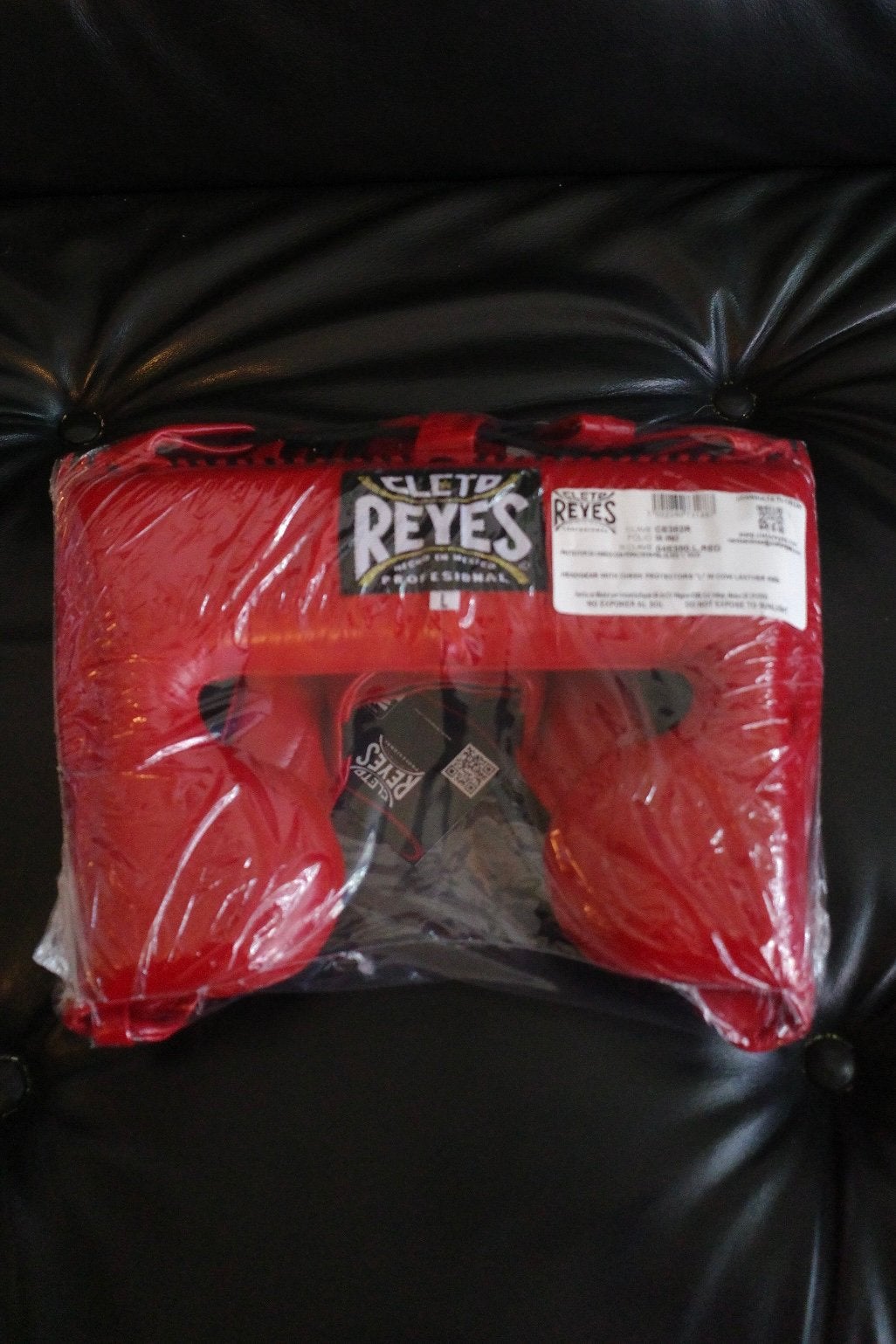 Cleto Reyes Cheek Protector Headgear Large Red, Sport en Fitness, Boksen, Ophalen of Verzenden, Nieuw