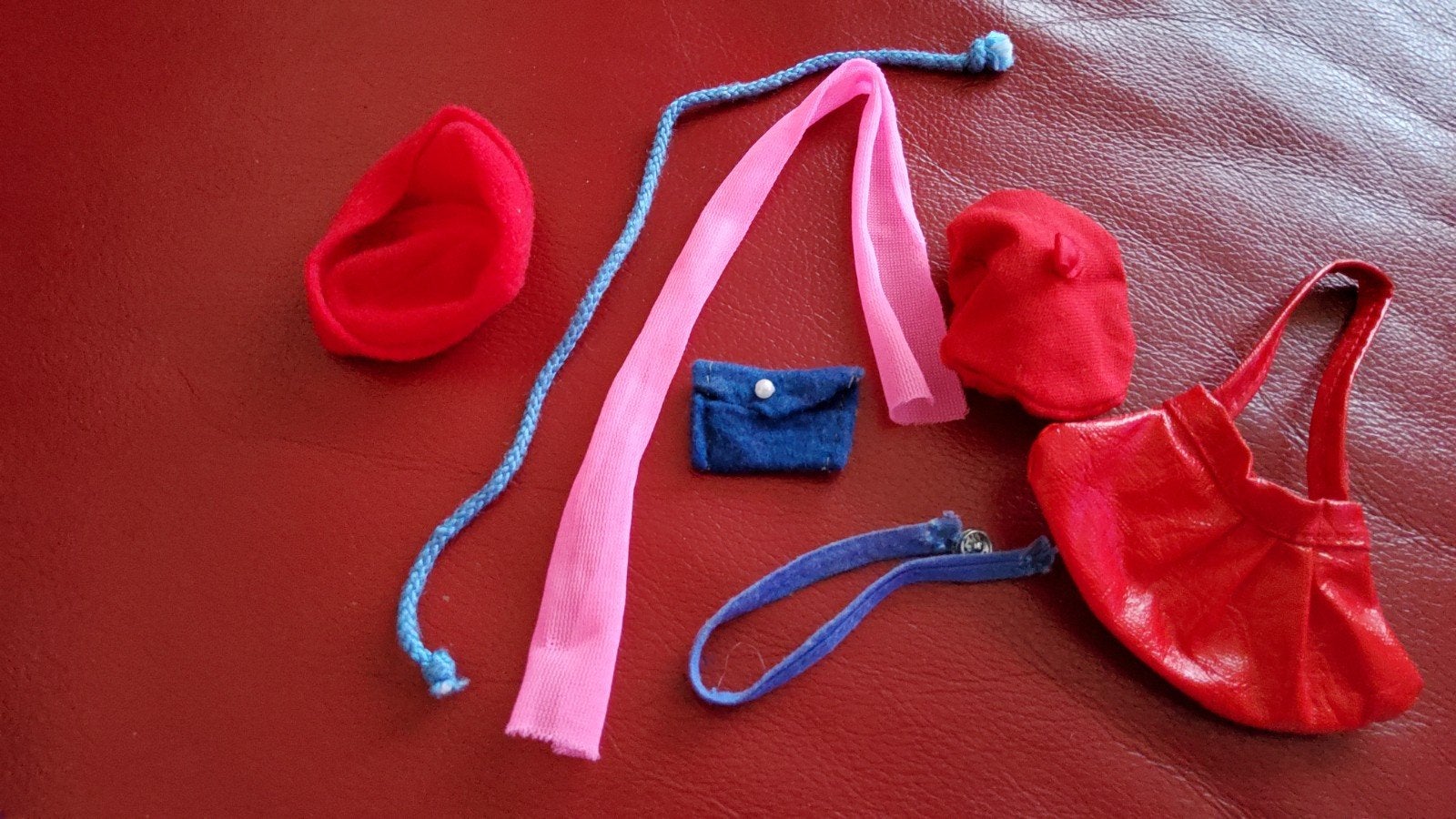 Vintage Barbie Sindy Fleur schoudertas tas hoed/muts band., Ophalen of Verzenden, Fashion Doll