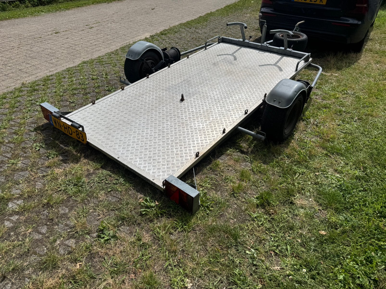 DUO AIRTRAILER - Van Vossen - Airtaler - zakbare aanhanger, Ophalen
