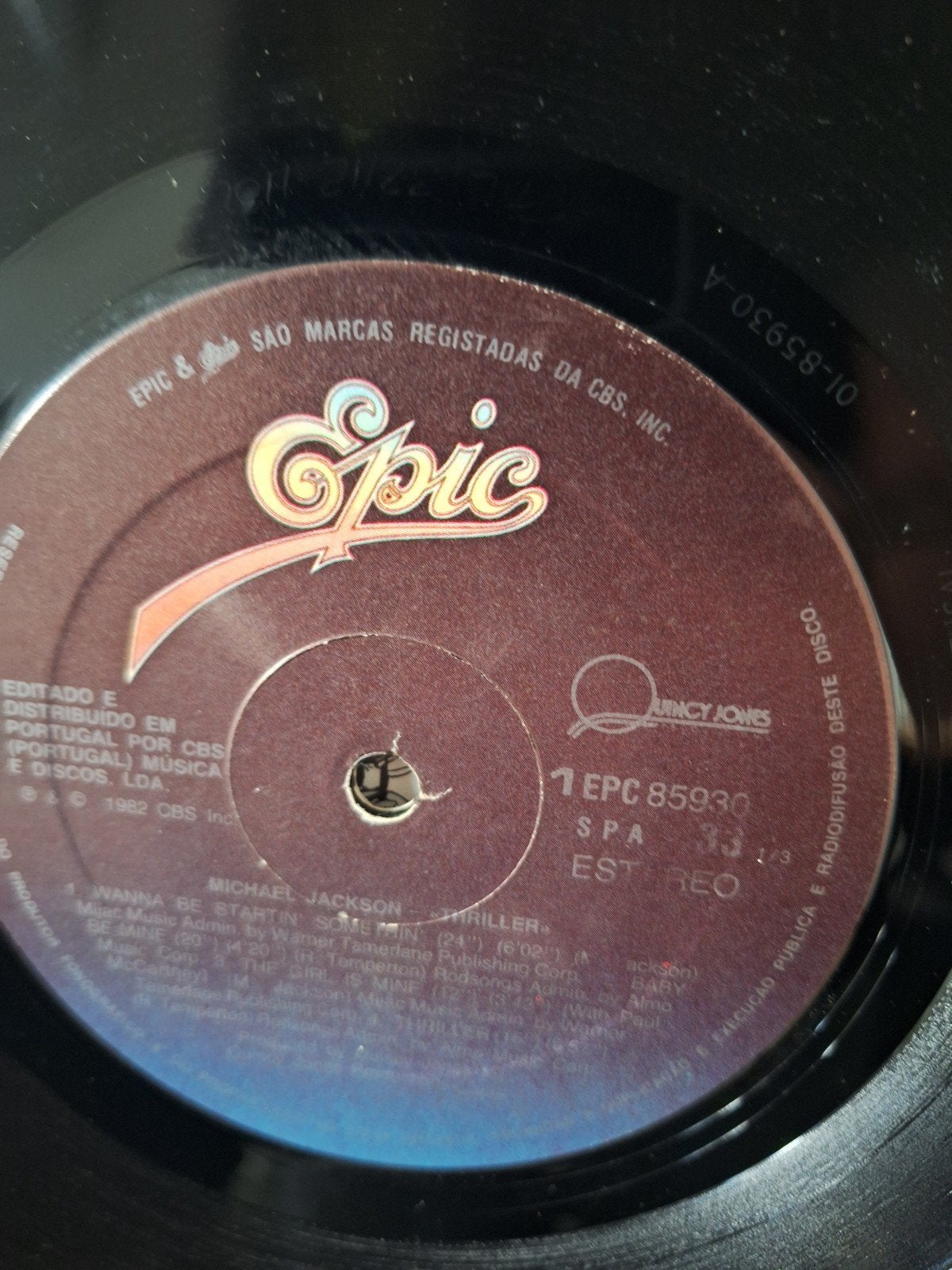 Foto 8 van Michael Jackson - Thriller LP (Originele persing 1982)