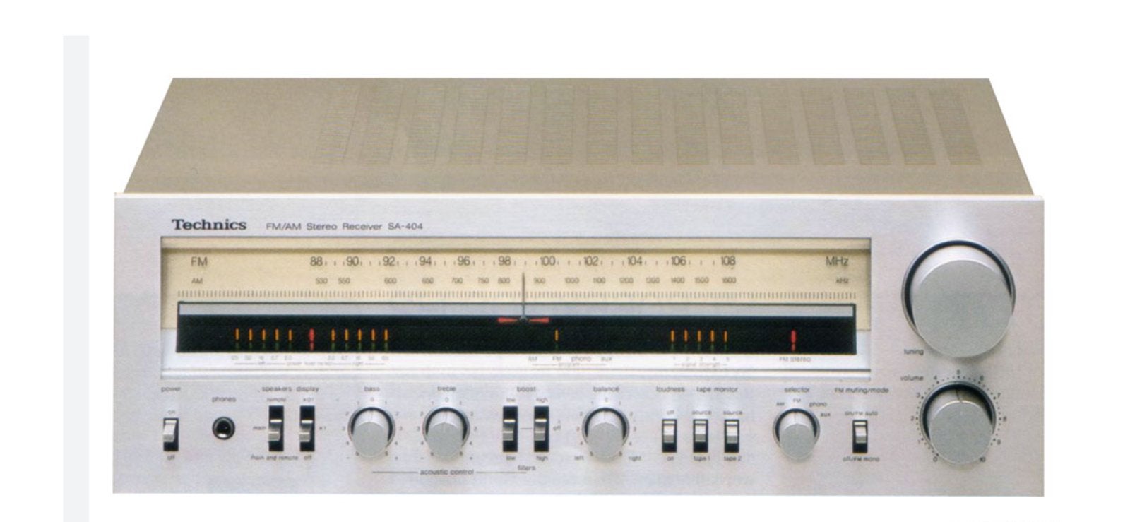 Gezocht Technics SA-404, Ophalen of Verzenden, Gebruikt, Overige merken