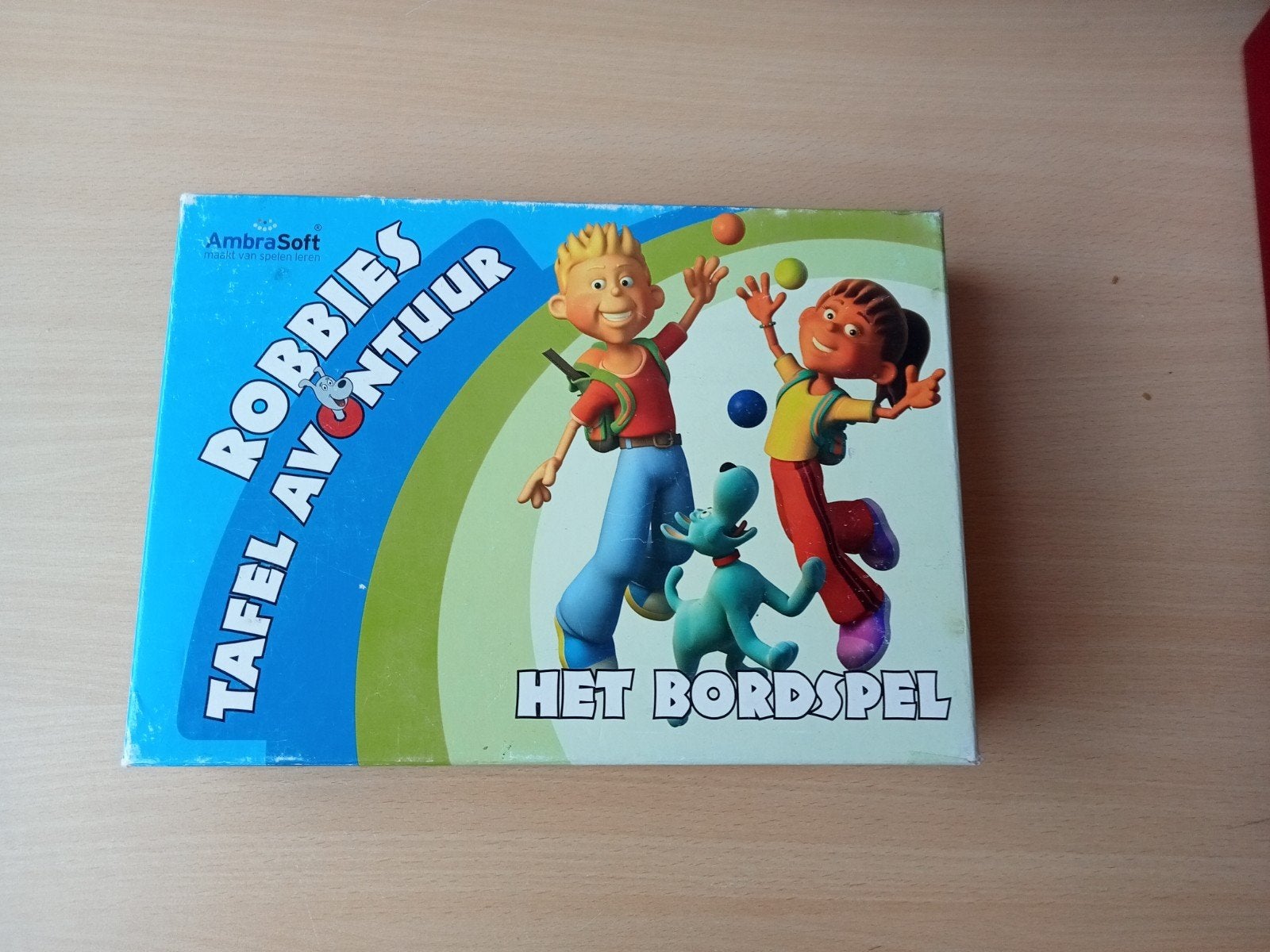 Robbies Tafel Avontuur - Het Bordspel, Ophalen of Verzenden, Gebruikt, AmbraSoft