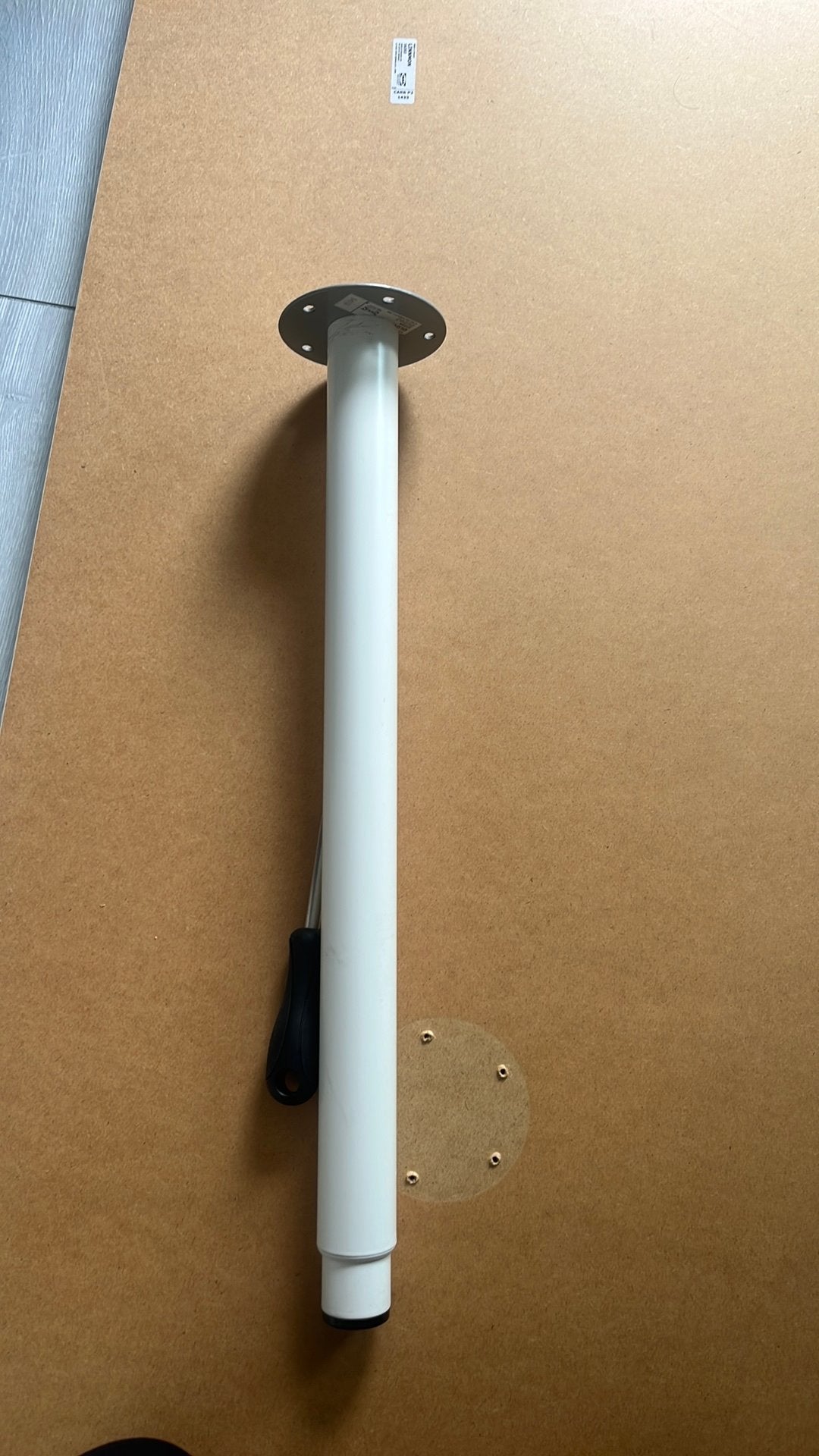 Ikea Olov verstelbare poot vijf stuks, Ophalen, Gebruikt, Rond, 50 tot 100 cm