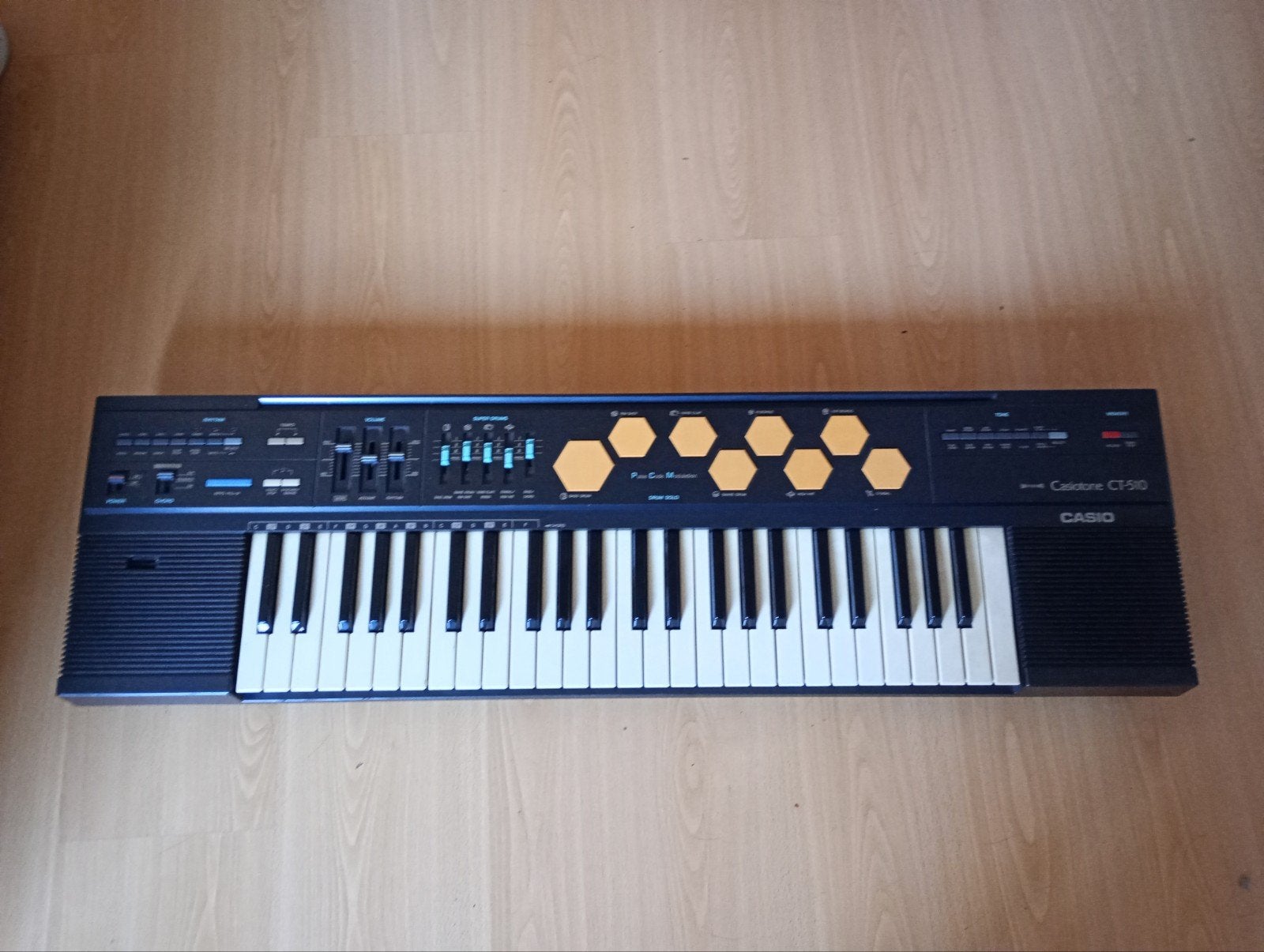 Vintage Casio Casiotone CT-510 Keyboard, Ophalen, Gebruikt, 61 toetsen, Casio