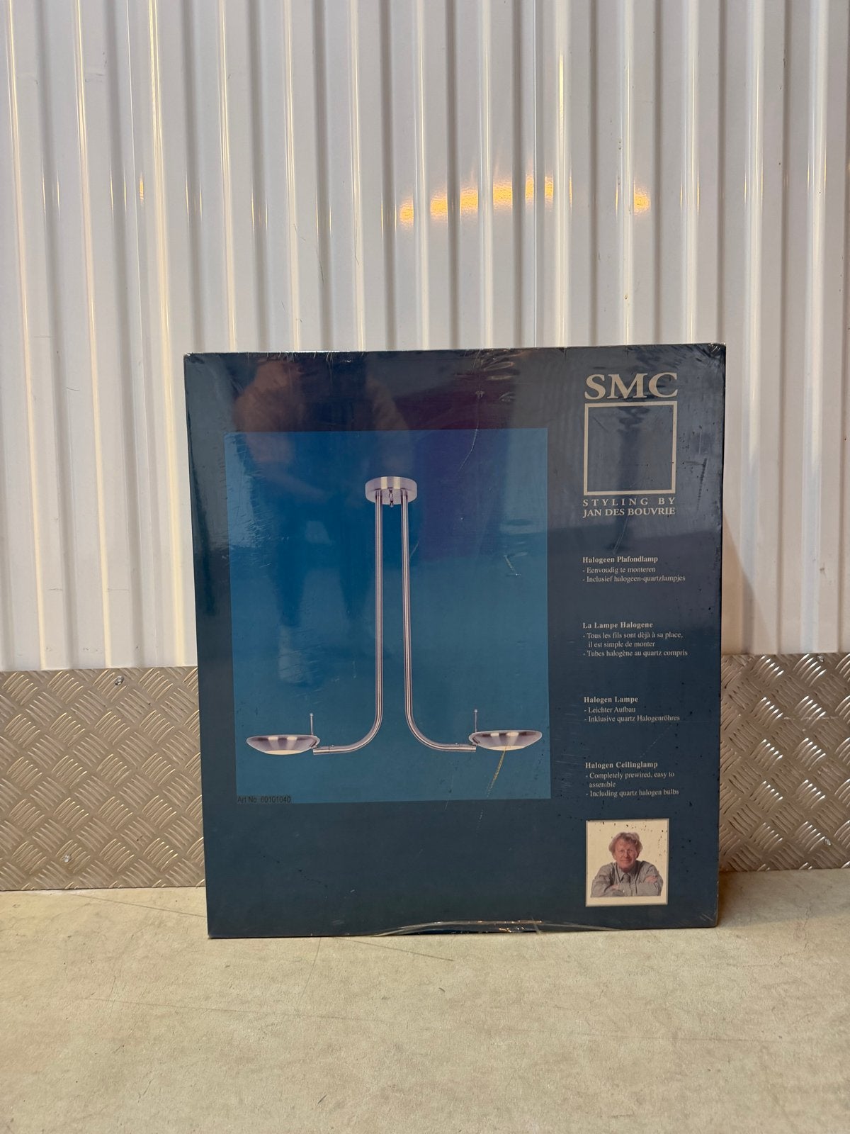 SMC Halogeen Plafondlamp - Jan des Bouvrie Design, Ophalen of Verzenden, Nieuw, Metaal, Overige fittingen
