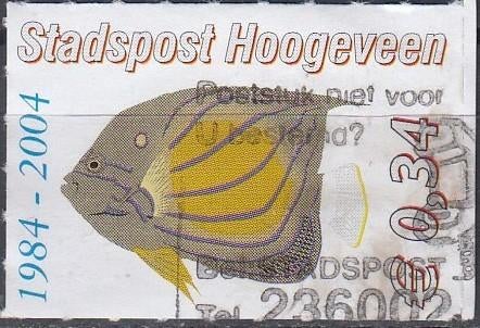Nederland- SP-37- 2004- Stadspost Hoogeveen- Keizersvis- G, Verzenden, Na 1940, Gestempeld