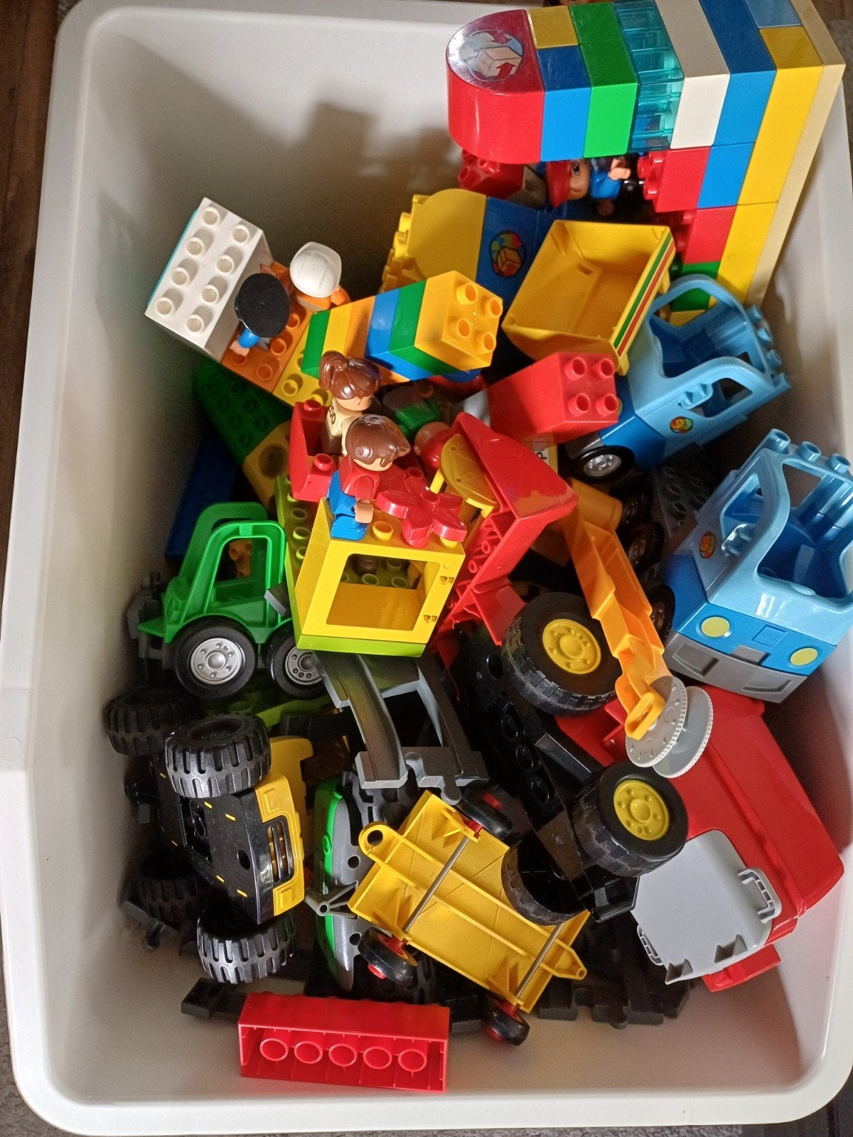 Grote partij LEGO Duplo, Ophalen of Verzenden, Zo goed als nieuw, Overige merken