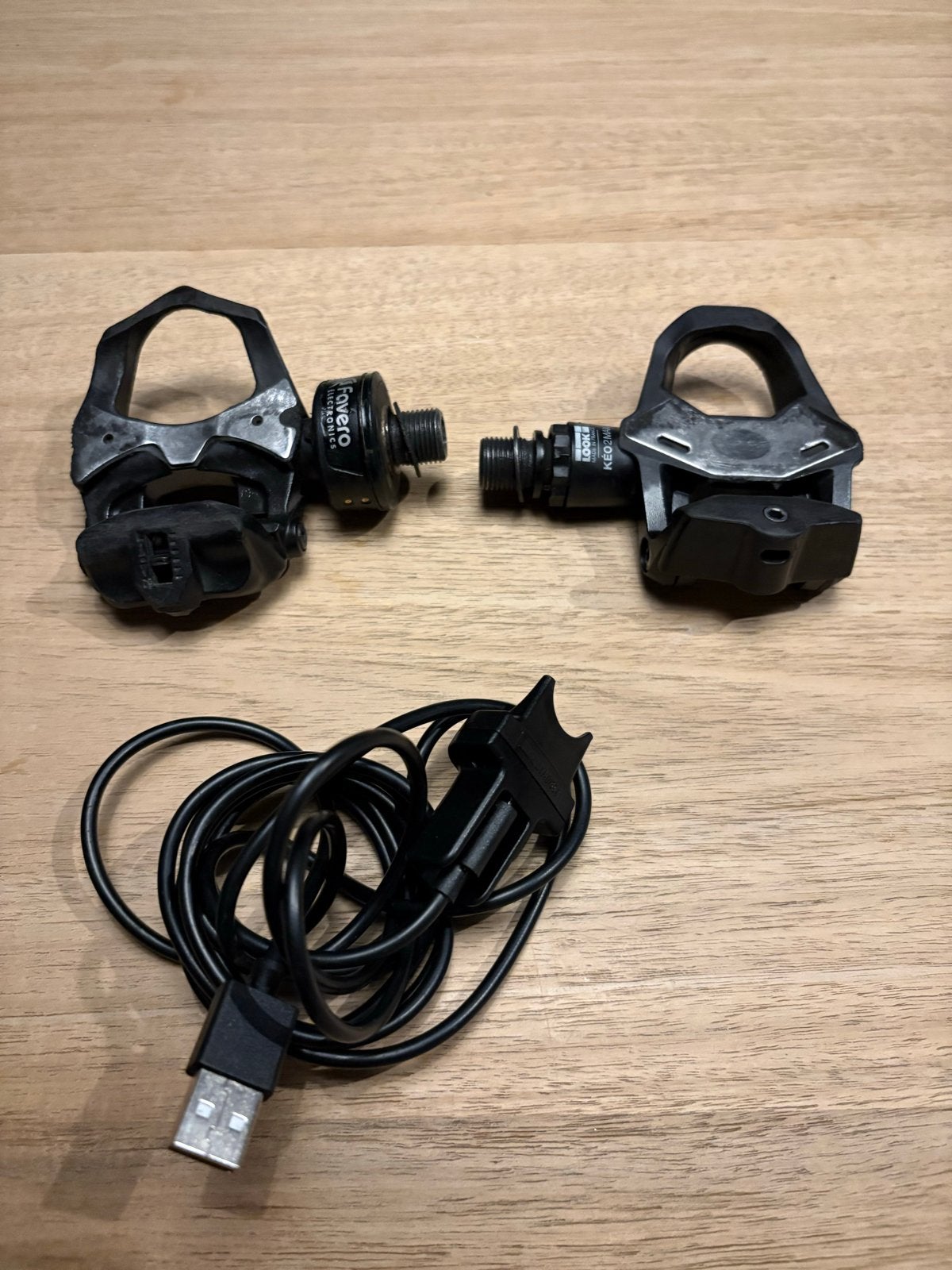 Favero Assioma UNO vermogensmeter pedalen Look, Ophalen of Verzenden, Gebruikt, Racefiets, Crankstel of Pedalen