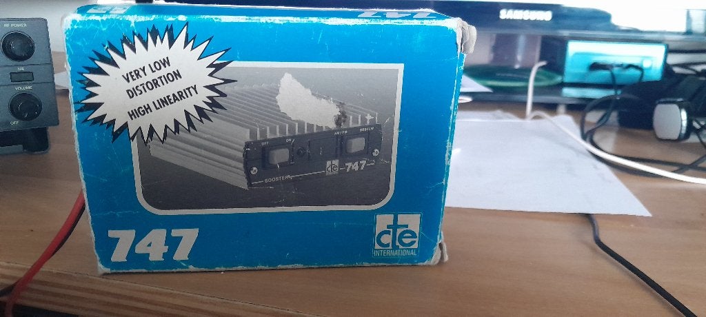 CTE 747 CB booster, Ophalen of Verzenden, Zo goed als nieuw, Zender en Ontvanger