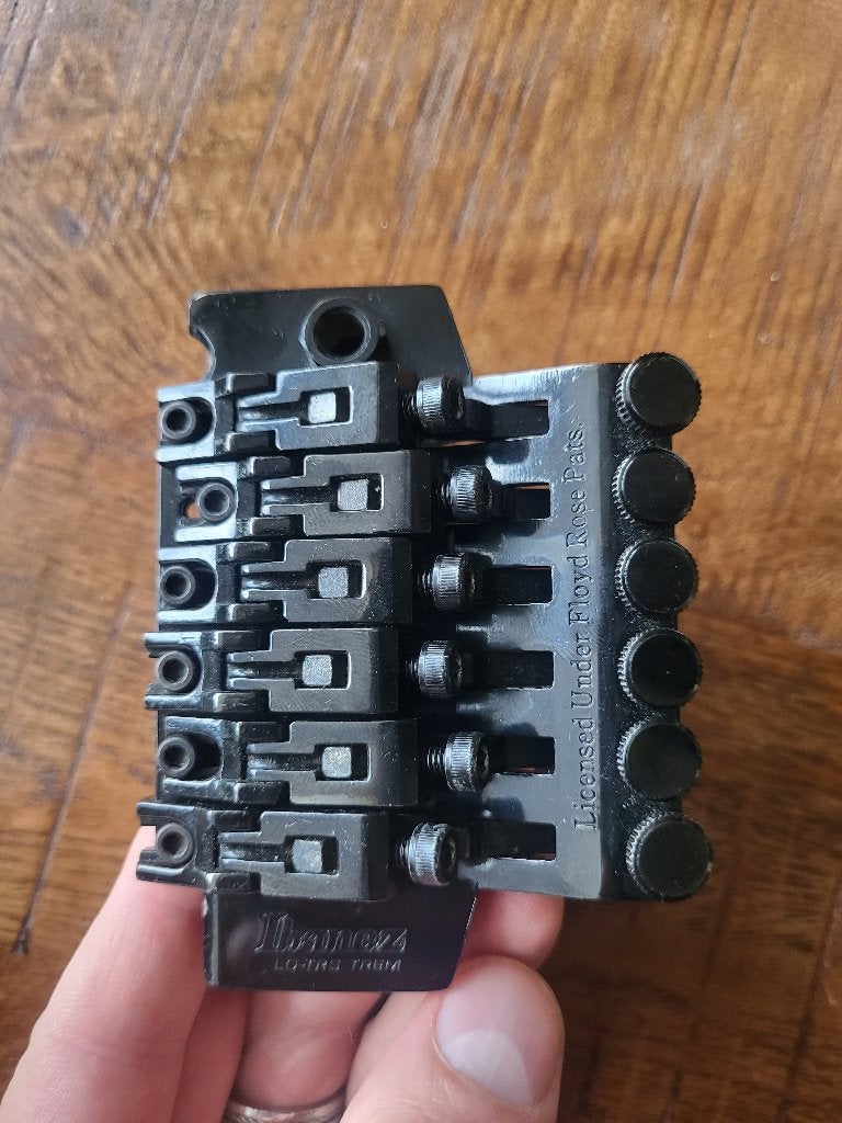 Ibanez Lo-TRS Tremolo Made in Japan Takeuchi Floyd Rose, Ophalen of Verzenden, Gebruikt, Elektrische gitaar
