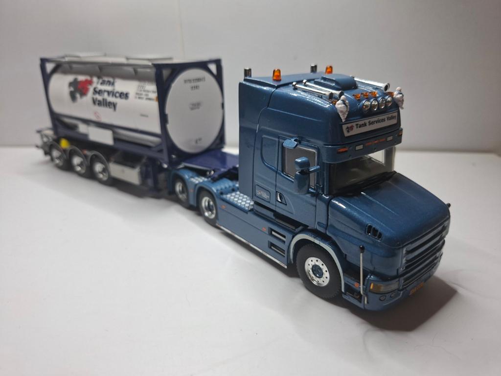 Wsi tank valley service scania., Hobby en Vrije tijd, Ophalen, Nieuw, Bus of Vrachtwagen, Wsi