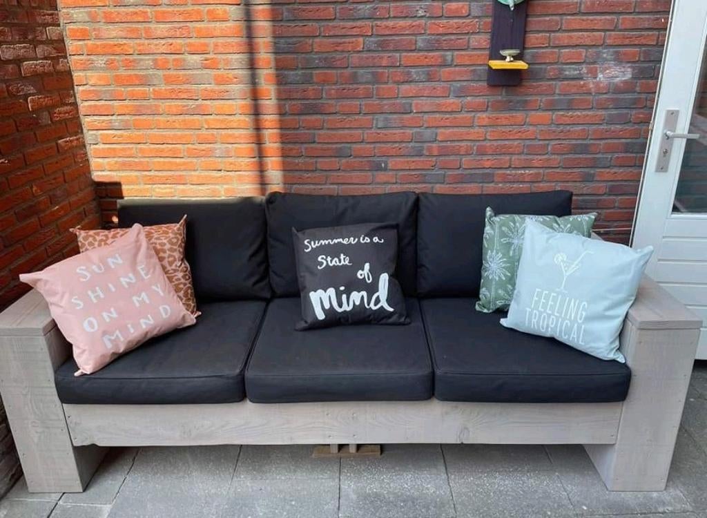 Douglas/steigerhout bank loungebanken tuinbank, Ophalen of Verzenden