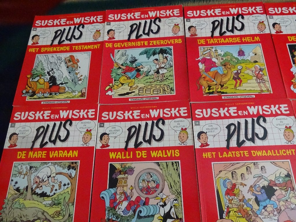 Suake en Wiske Plus 15 stuks], Eén stripboek, Ophalen of Verzenden, Zo goed als nieuw
