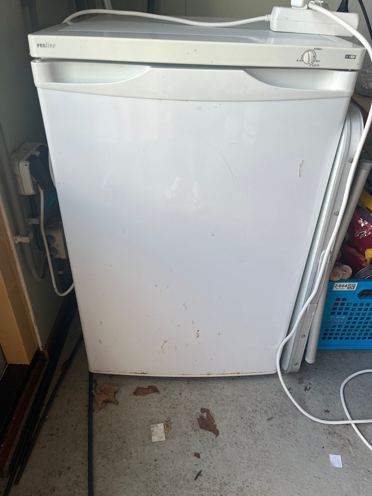 Proline Vriezer - Compact en Functioneel, Witgoed en Apparatuur, Koelkasten en IJskasten, Gebruikt, 75 tot 100 liter, Met aparte vriezer