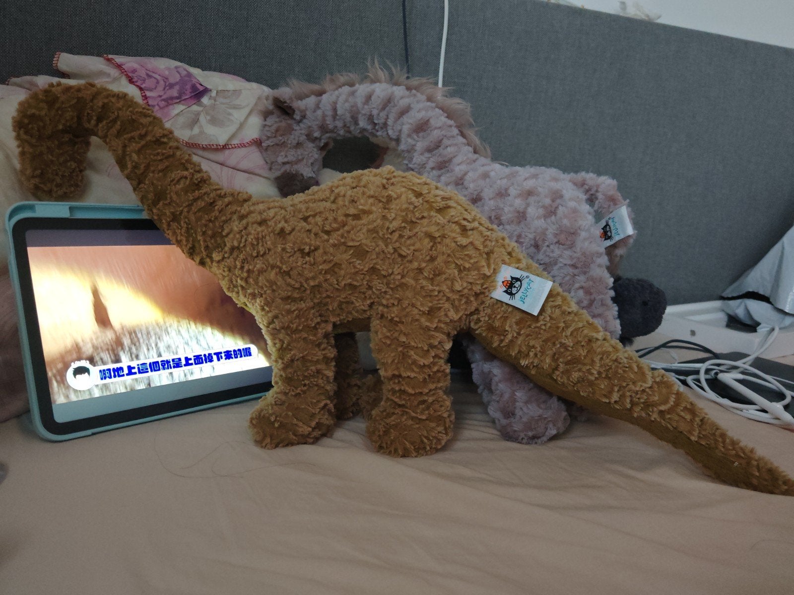 Jellycat Delaney Diplodocus Large (Retired), Ophalen of Verzenden, Nieuw, Overige typen