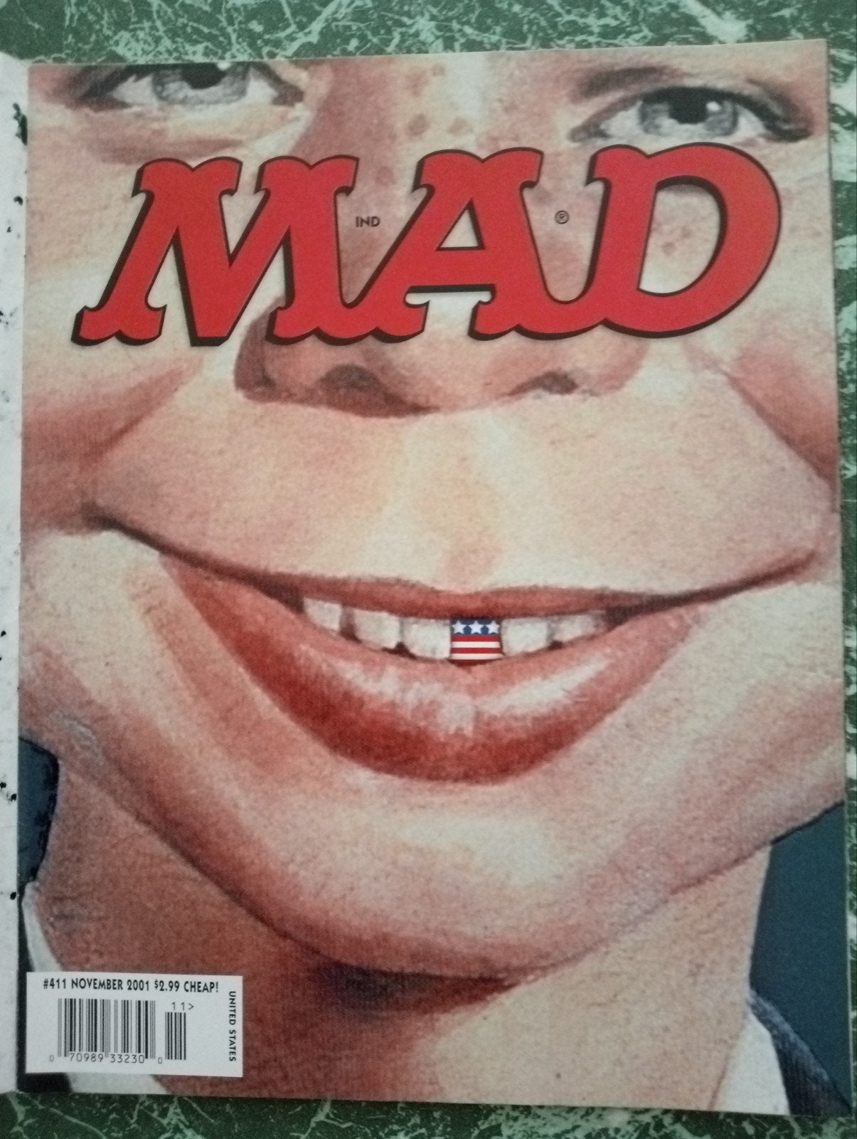 MAD Magazine #411 - November 2001, Boeken, Tijdschriften en Kranten, Ophalen of Verzenden, Gelezen, Overige typen