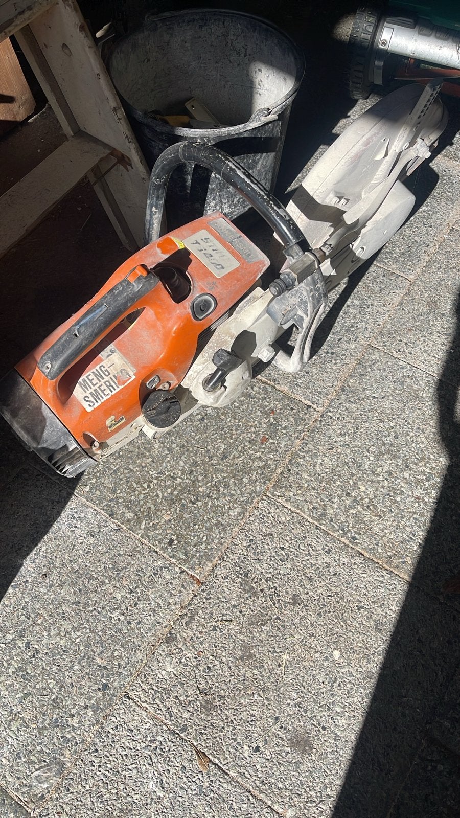 Stihl TS 400 doorslijper - Betonslijper, Ophalen of Verzenden, Gebruikt